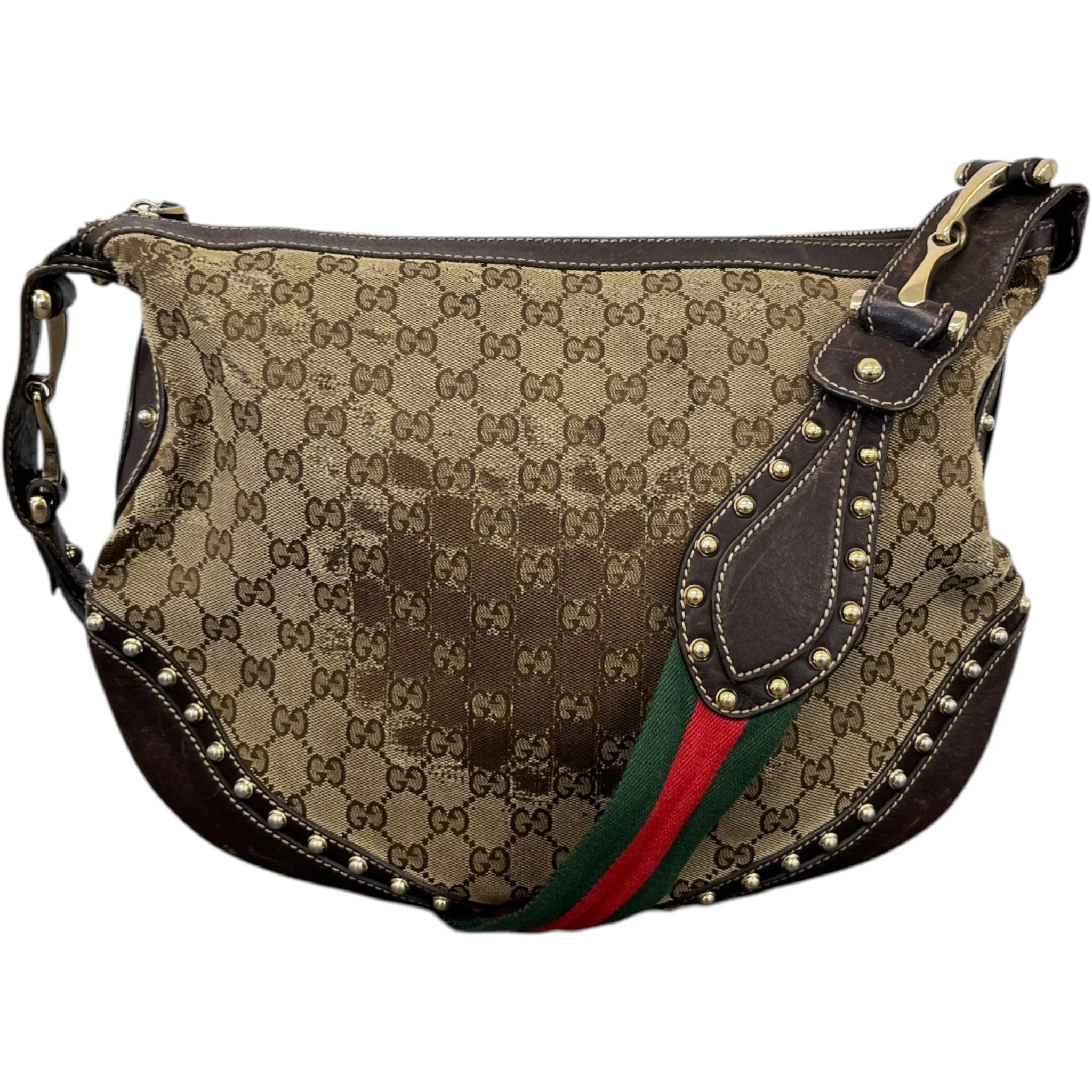 Women's Gg Supreme Pelham Hobo Bag Beige