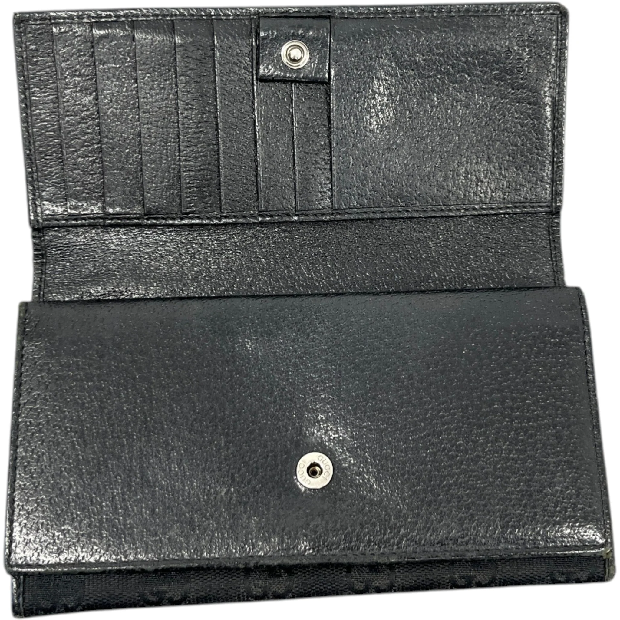 Women's Gg Supreme Purse Black - Image 9