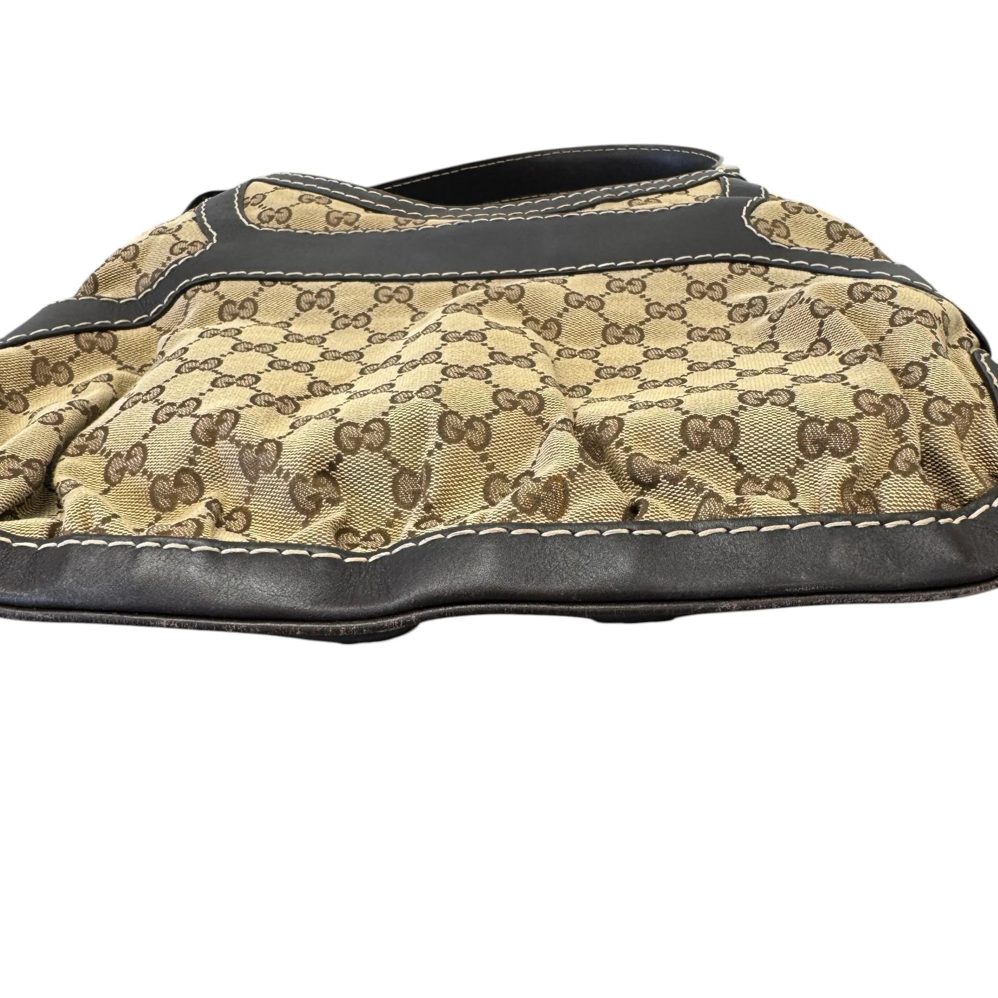 Women's Gg Supreme Queen Hobo Bag Beige - Image 6