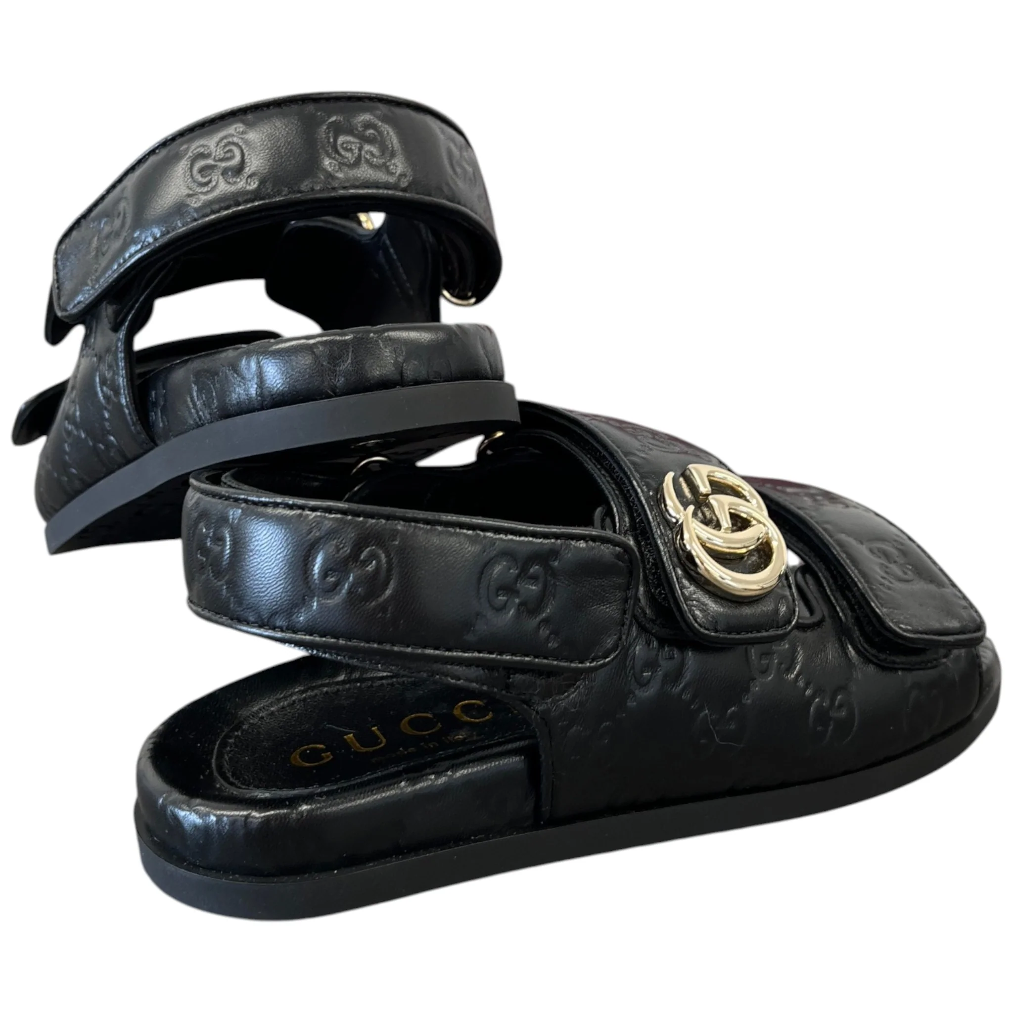 Women's Gg Supreme Sandals Black Size EU 36.5 / UK 3.5 - Image 10