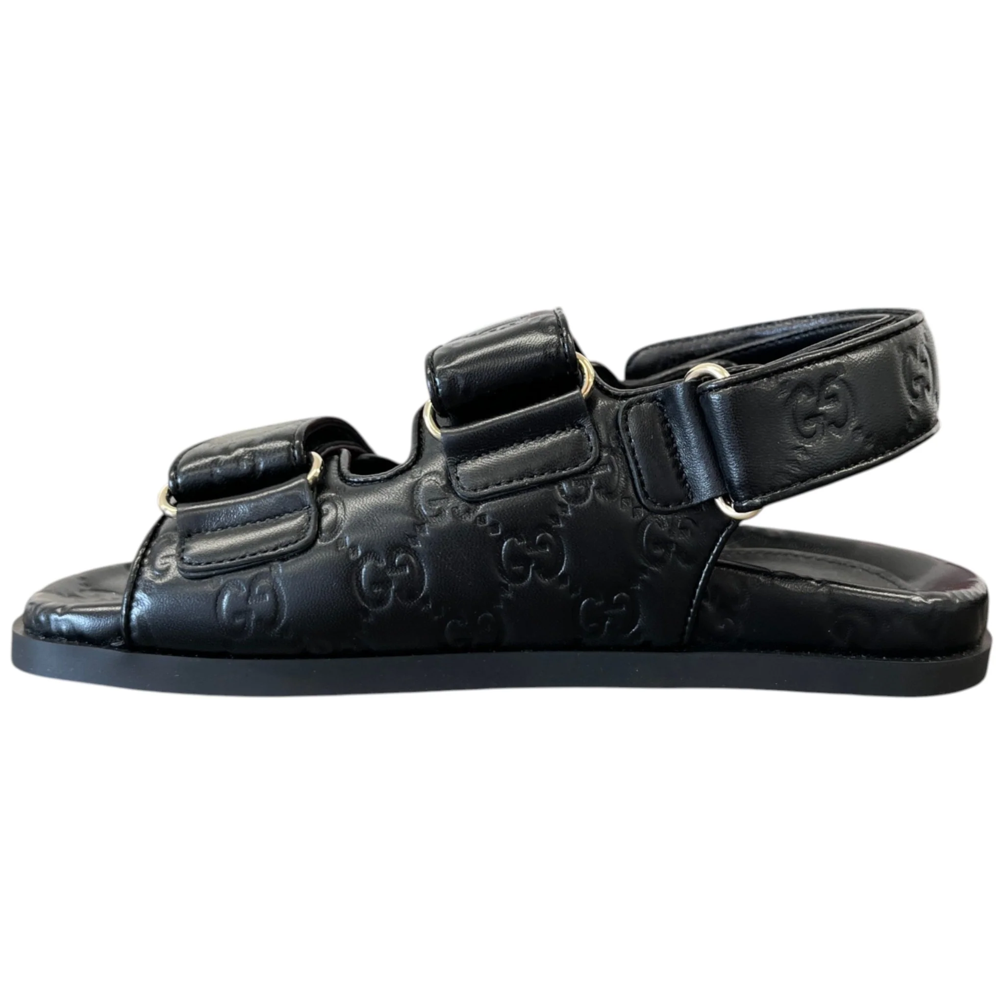 Women's Gg Supreme Sandals Black Size EU 36.5 / UK 3.5 - Image 2