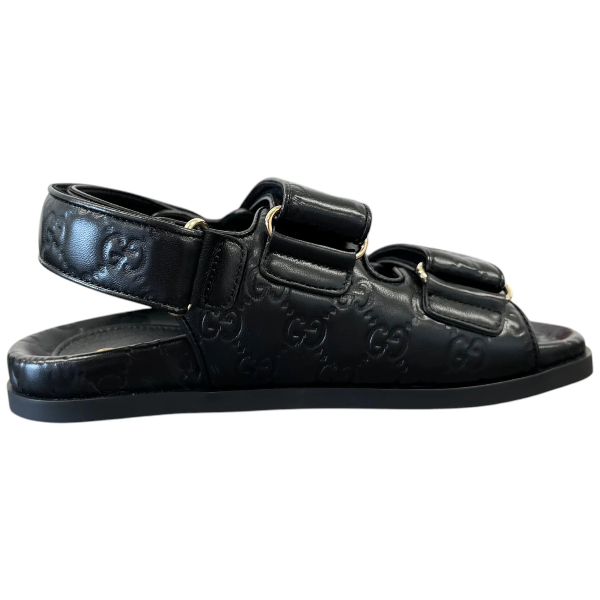Women's Gg Supreme Sandals Black Size EU 36.5 / UK 3.5 - Image 4