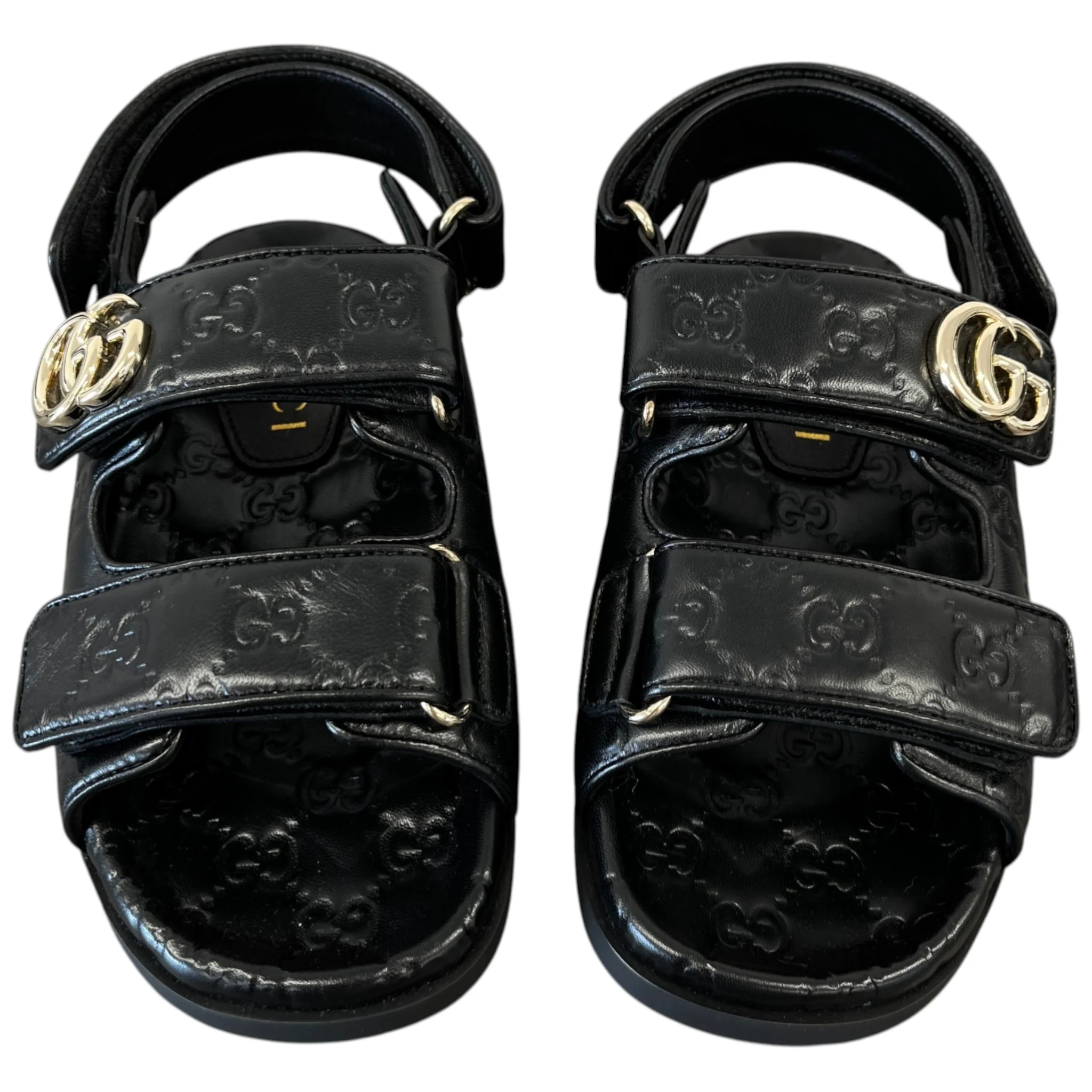 Women's Gg Supreme Sandals Black Size EU 36.5 / UK 3.5 - Image 6