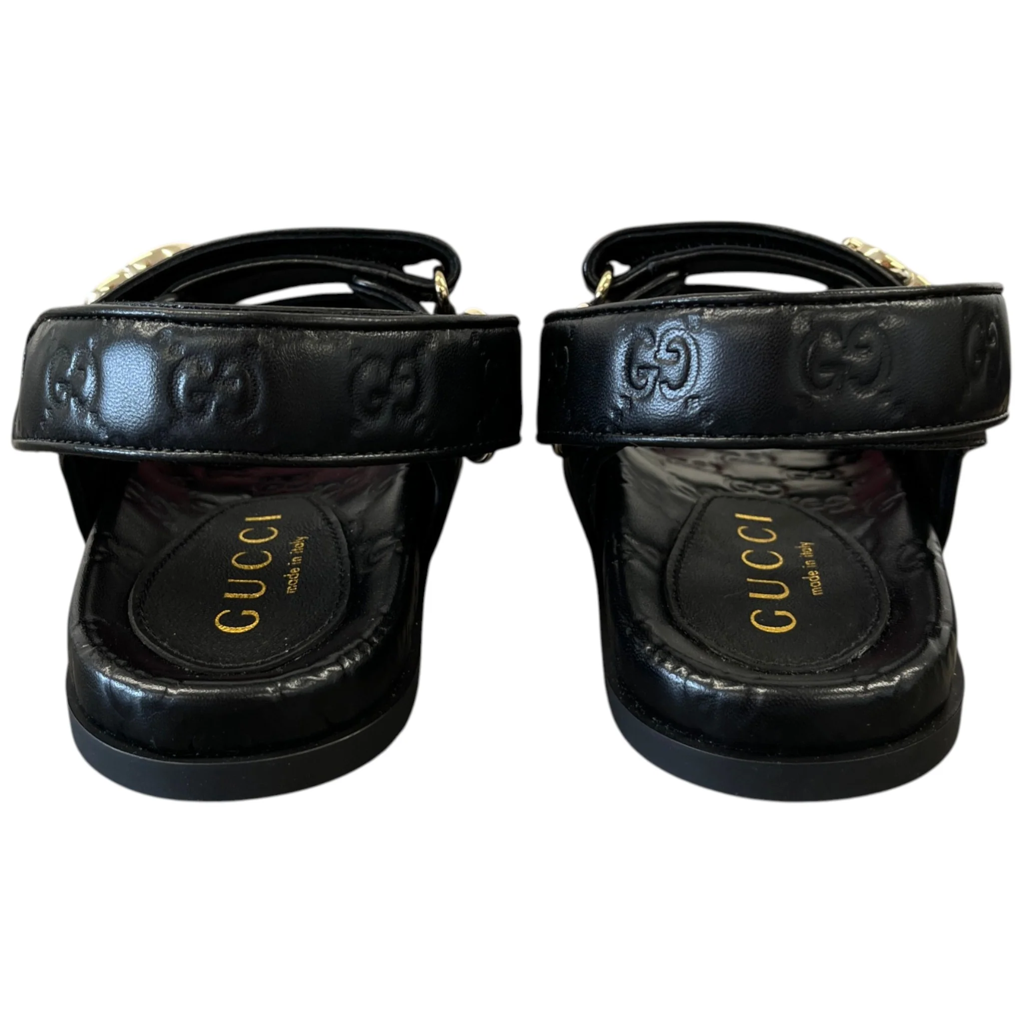 Women's Gg Supreme Sandals Black Size EU 36.5 / UK 3.5 - Image 7