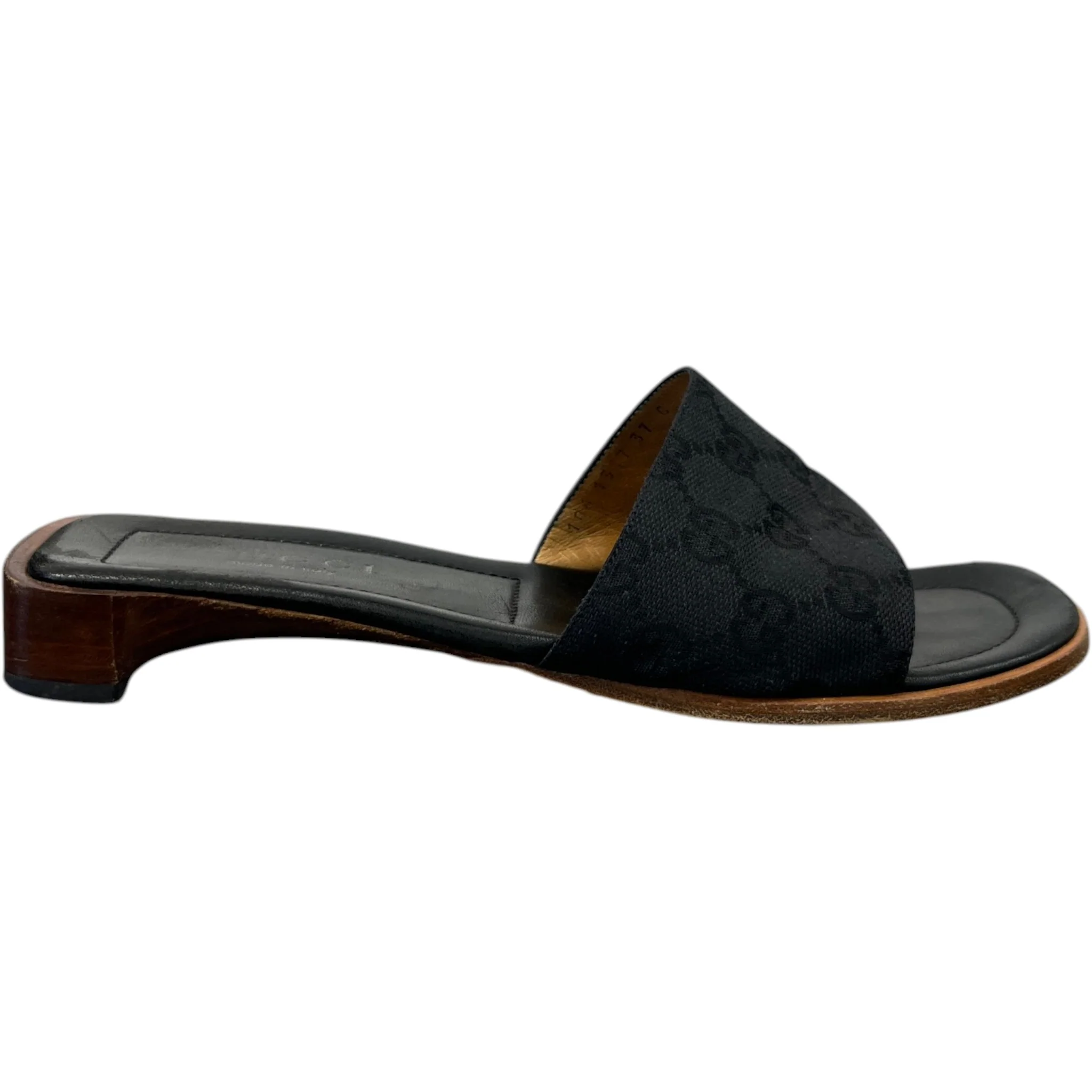 Women's Gg Supreme Sandals Black Size EU 37 / UK 4