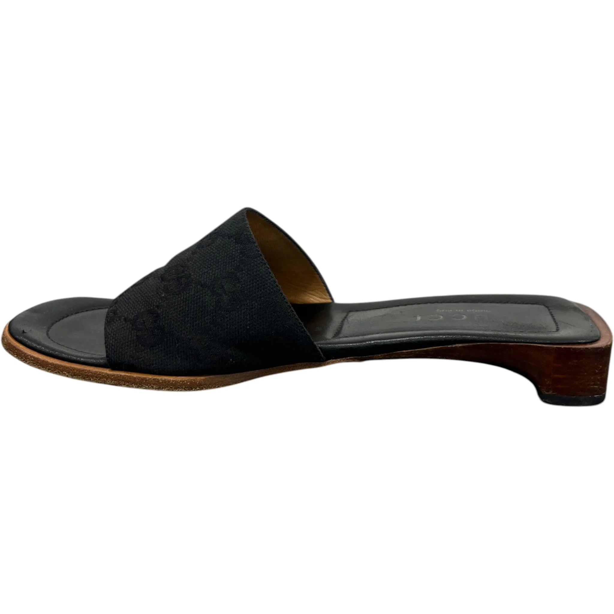 Women's Gg Supreme Sandals Black Size EU 37 / UK 4 - Image 2