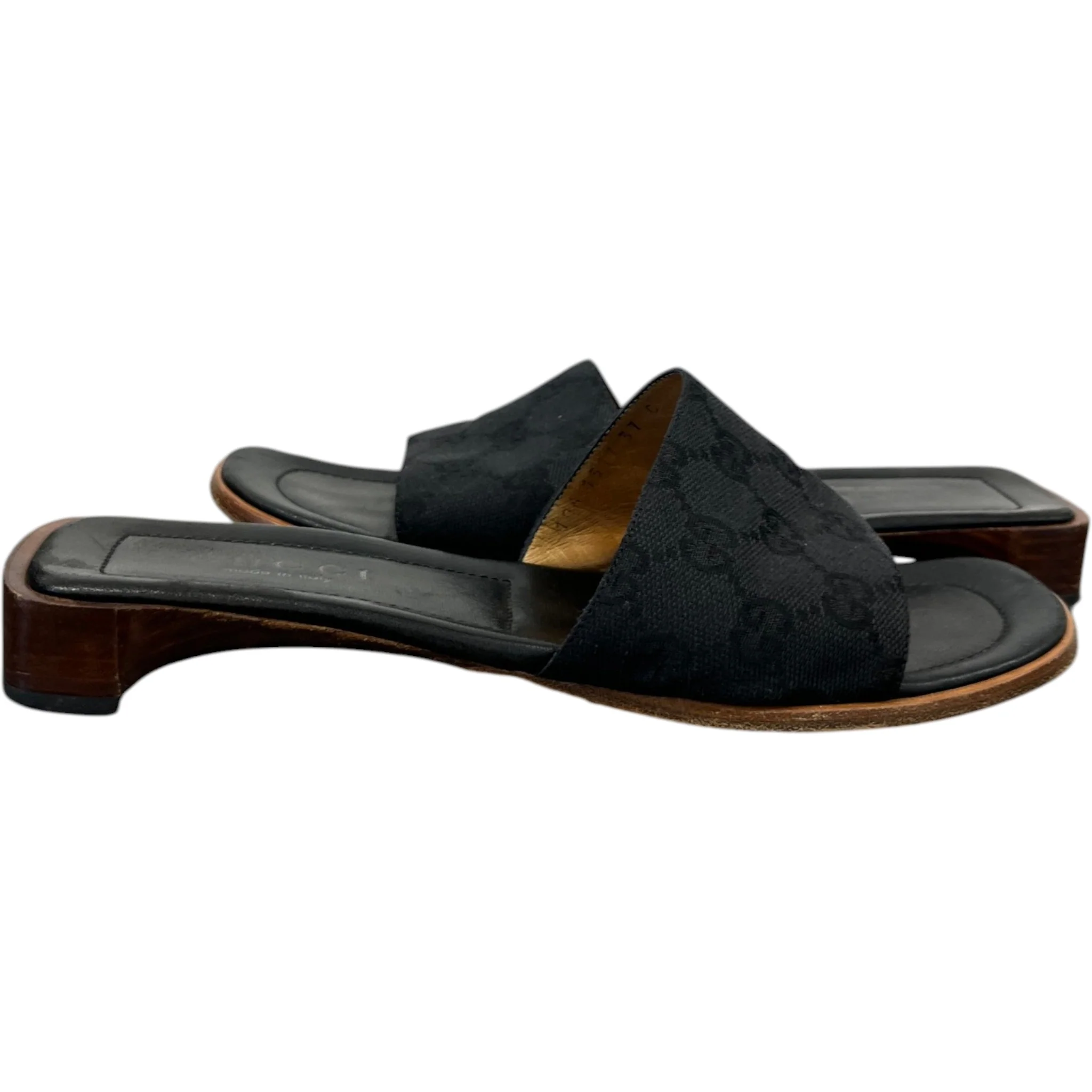 Women's Gg Supreme Sandals Black Size EU 37 / UK 4 - Image 3