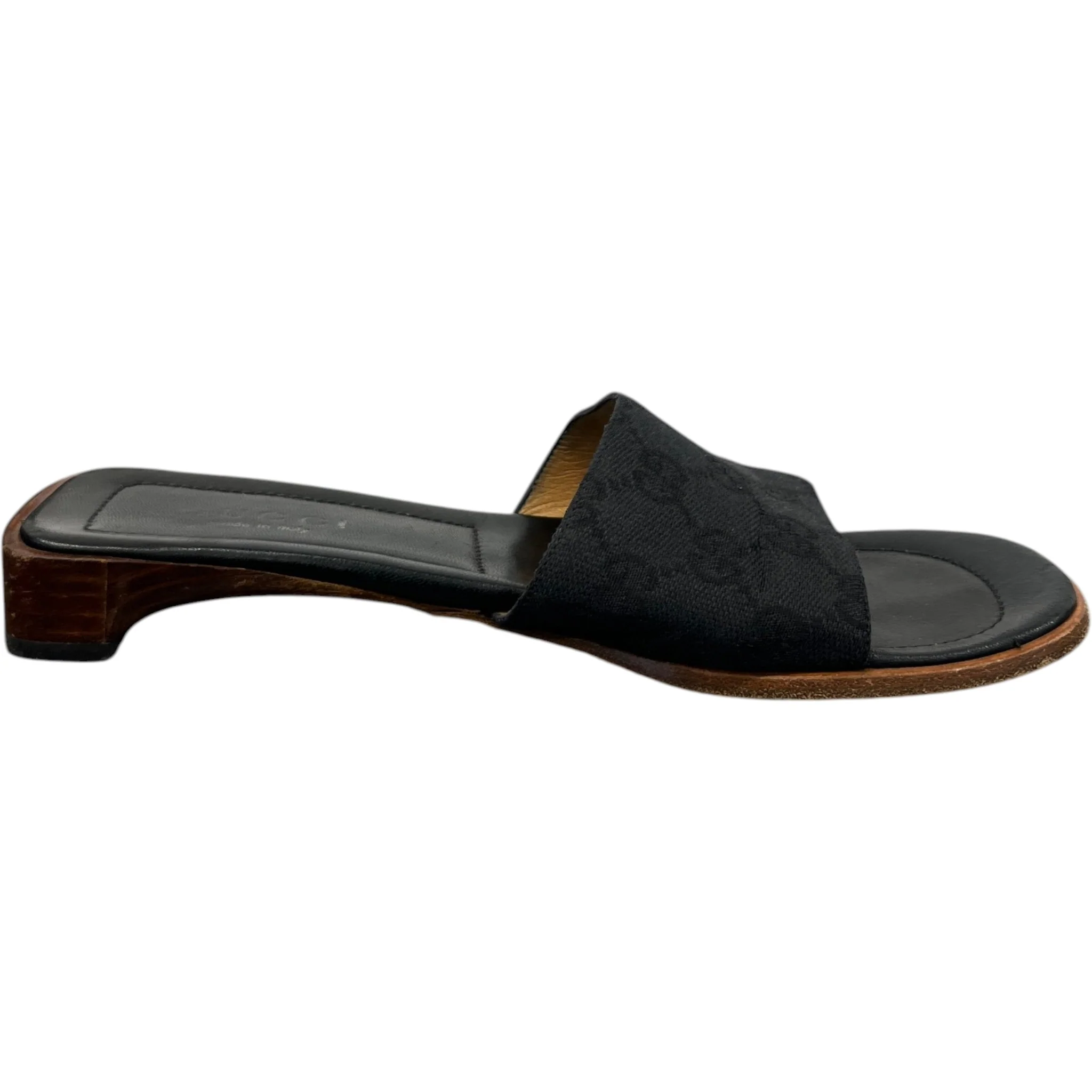 Women's Gg Supreme Sandals Black Size EU 37 / UK 4 - Image 4