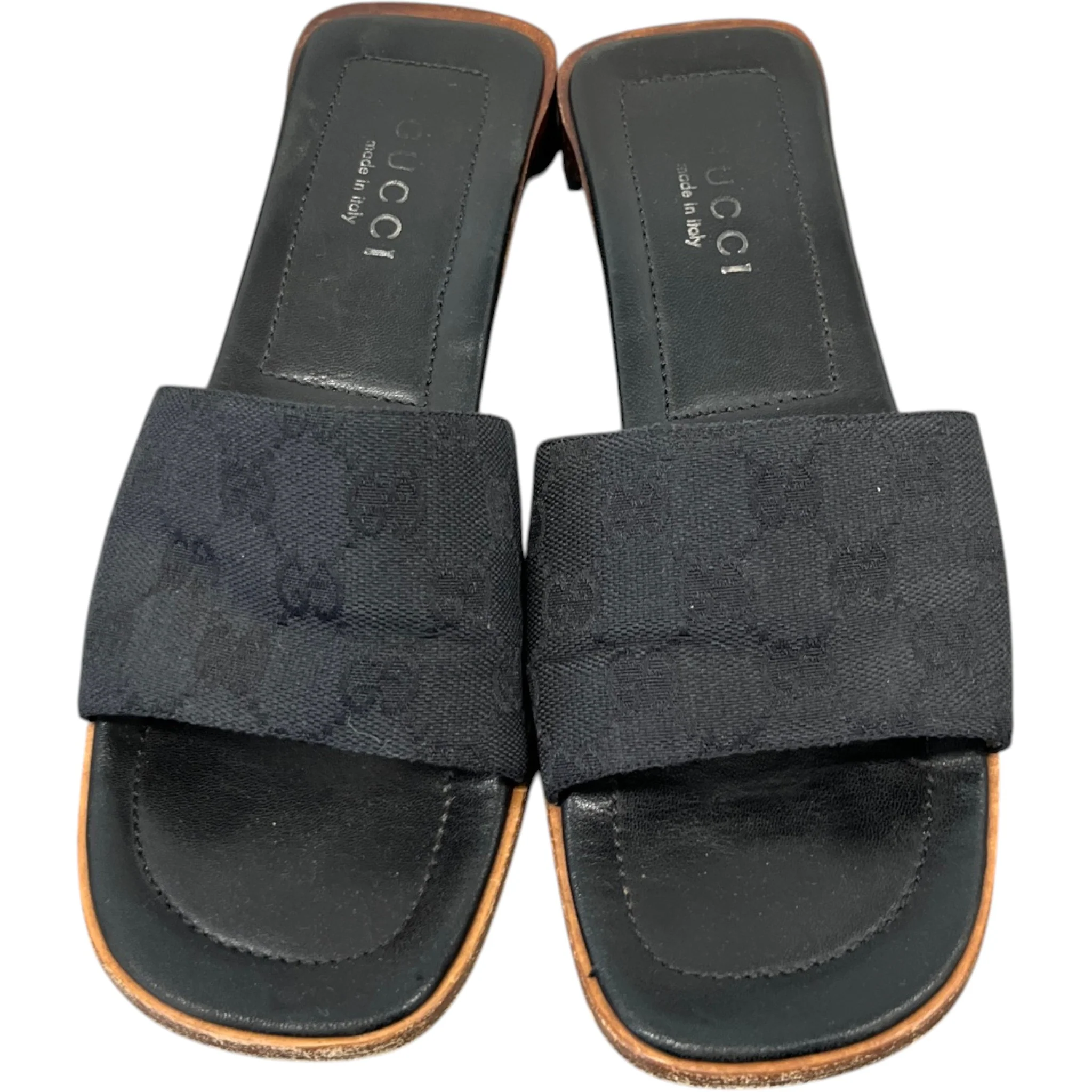 Women's Gg Supreme Sandals Black Size EU 37 / UK 4 - Image 6