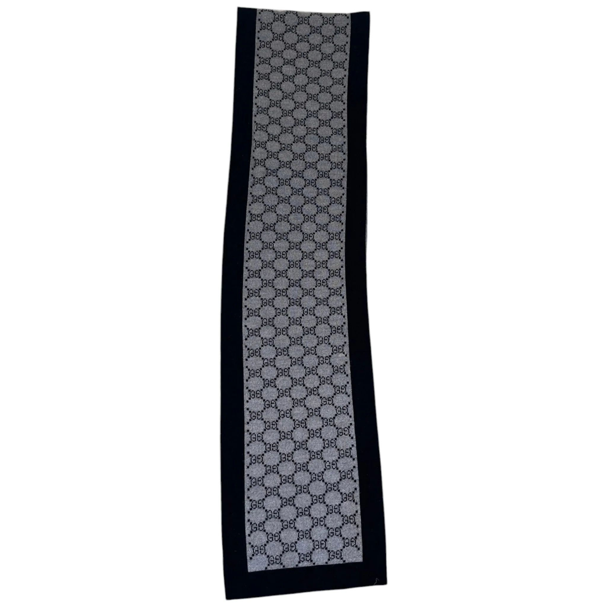 Women's Gg Supreme Scarf Grey - Image 3