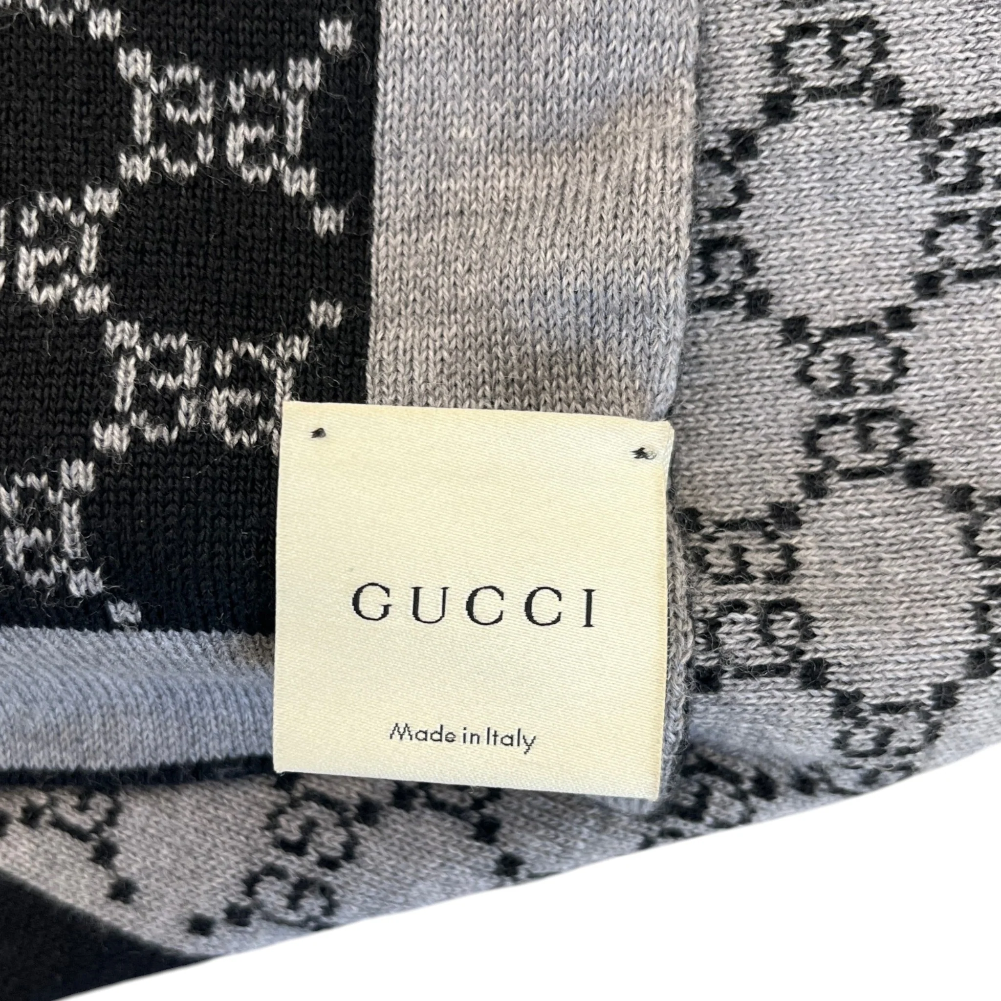 Women's Gg Supreme Scarf Grey - Image 5