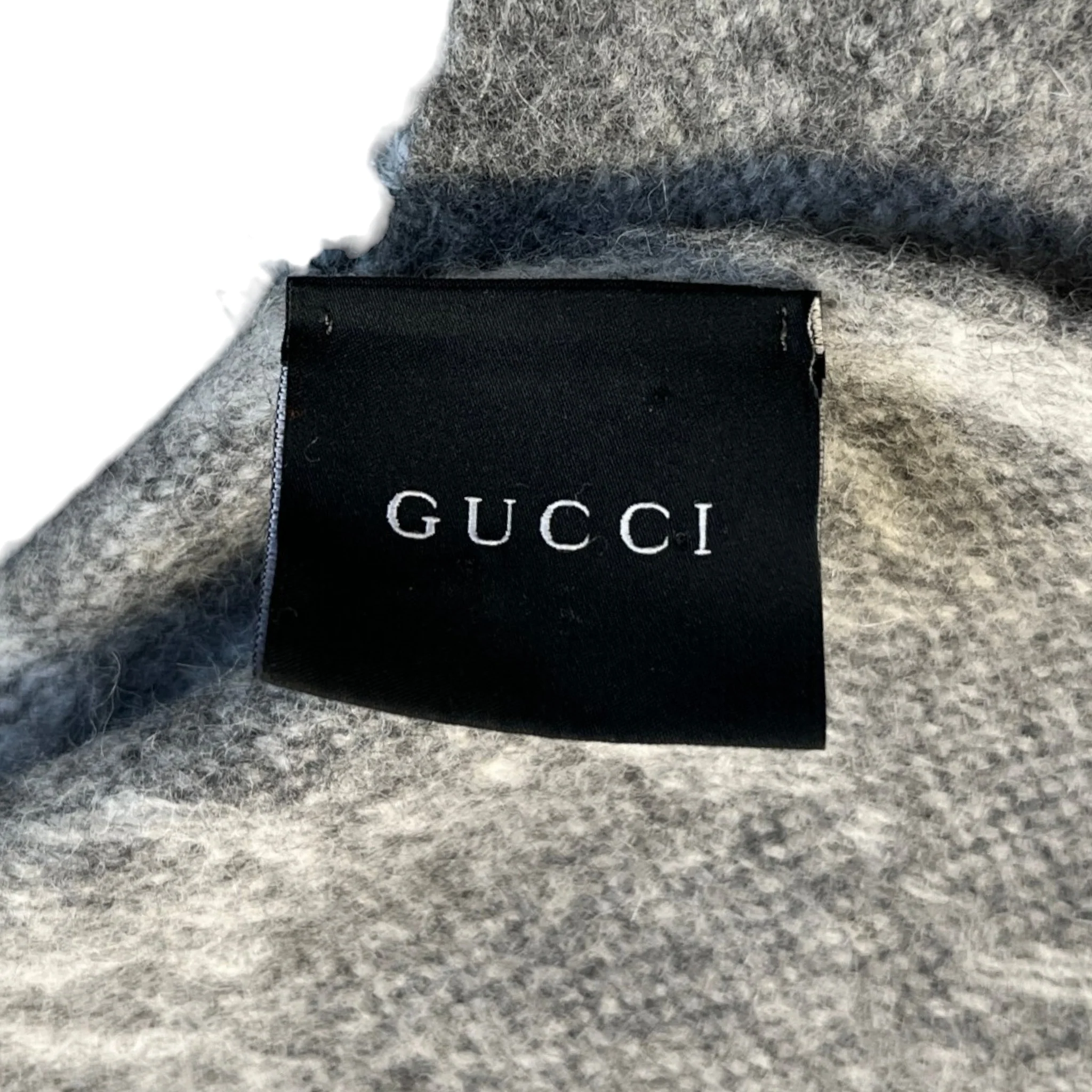 Women's Gg Supreme Scarf Grey - Image 5