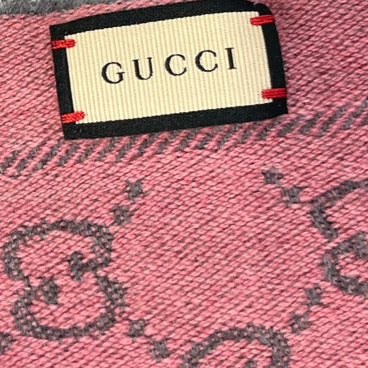 Women's Gg Supreme Scarf Pink - Image 4