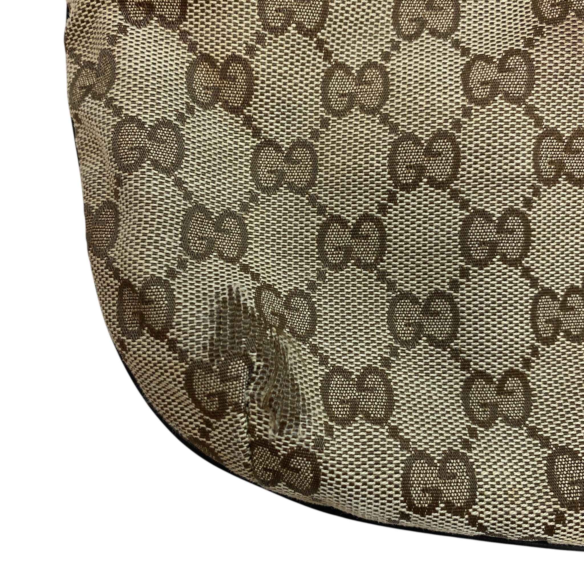 Women's Gg Supreme Sherry Hobo Bag Brown - Image 13