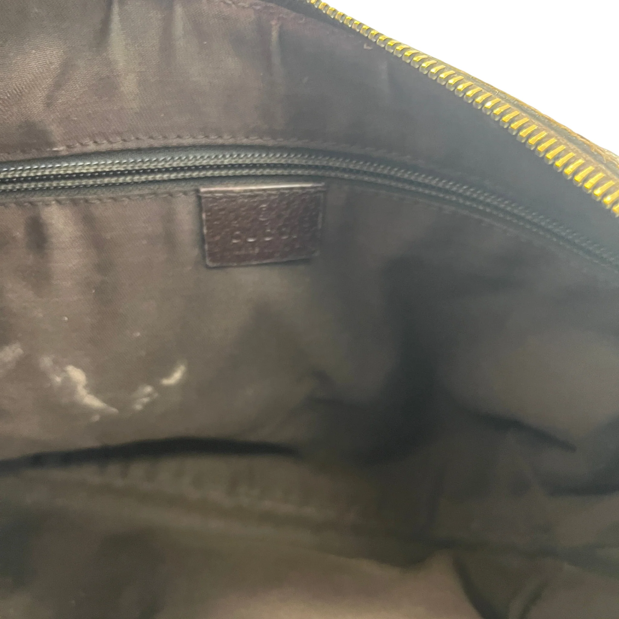 Women's Gg Supreme Sherry Line Hobo Bag Brown - Image 9