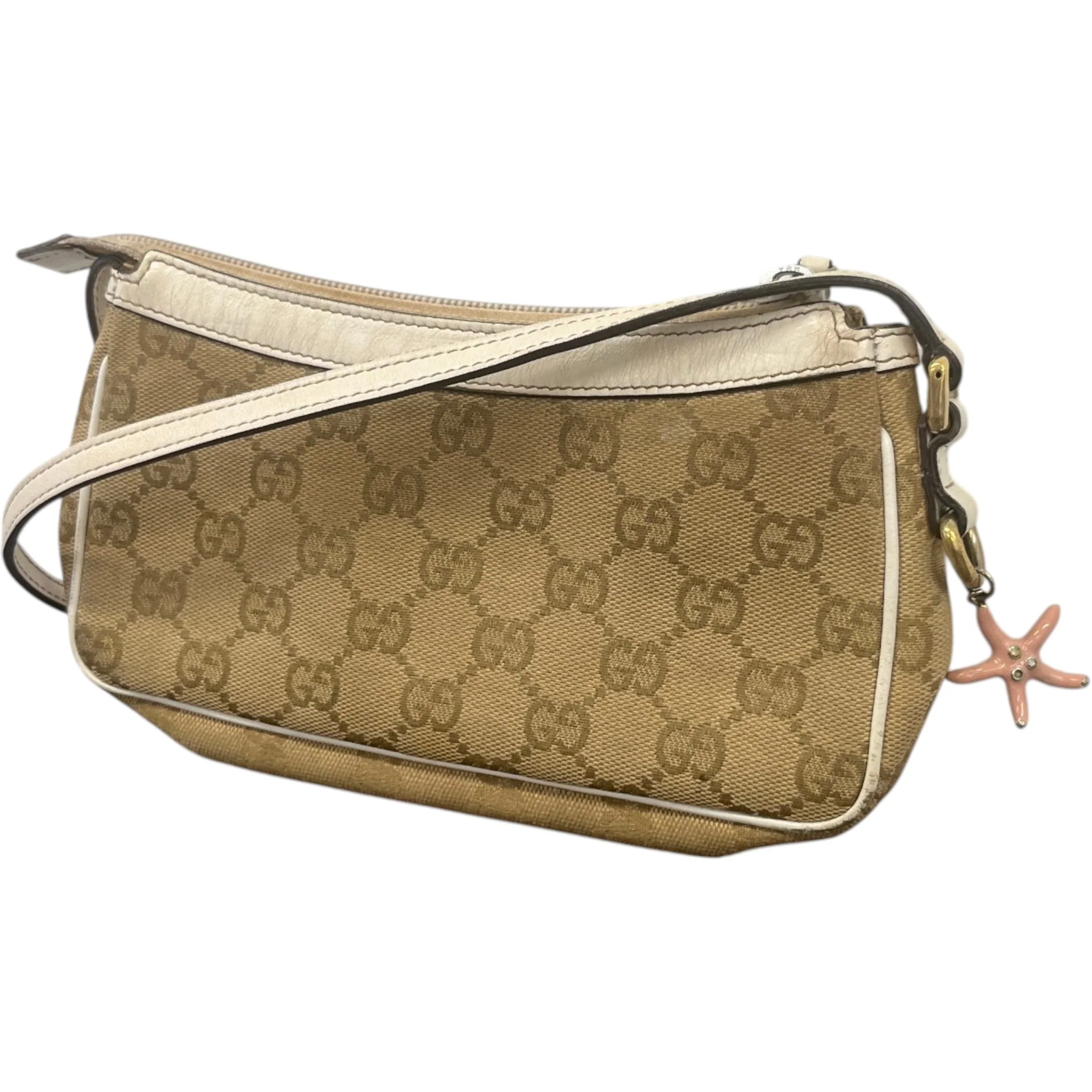 Women's Gg Supreme Shoulder Bag Beige - Image 4