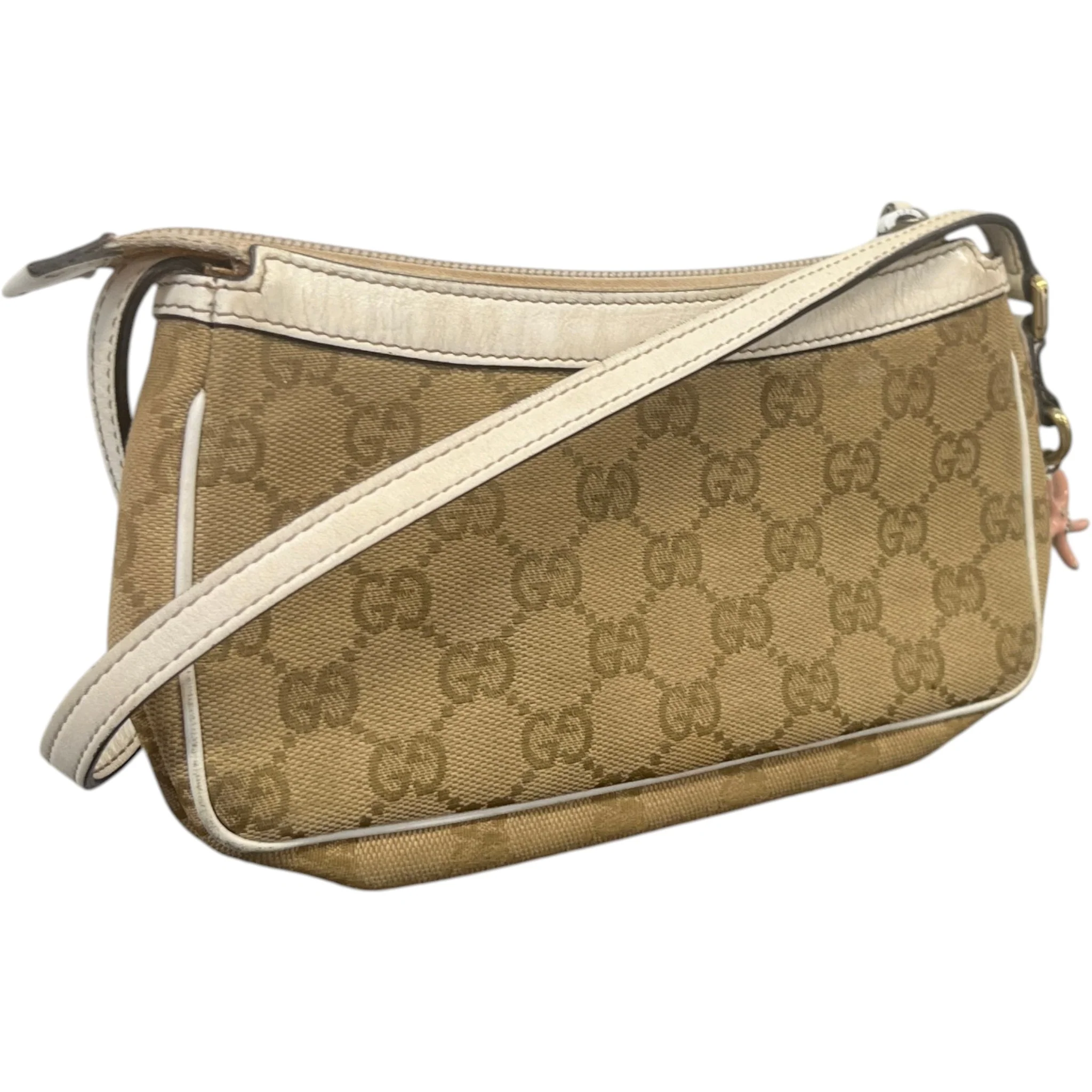 Women's Gg Supreme Shoulder Bag Beige - Image 5