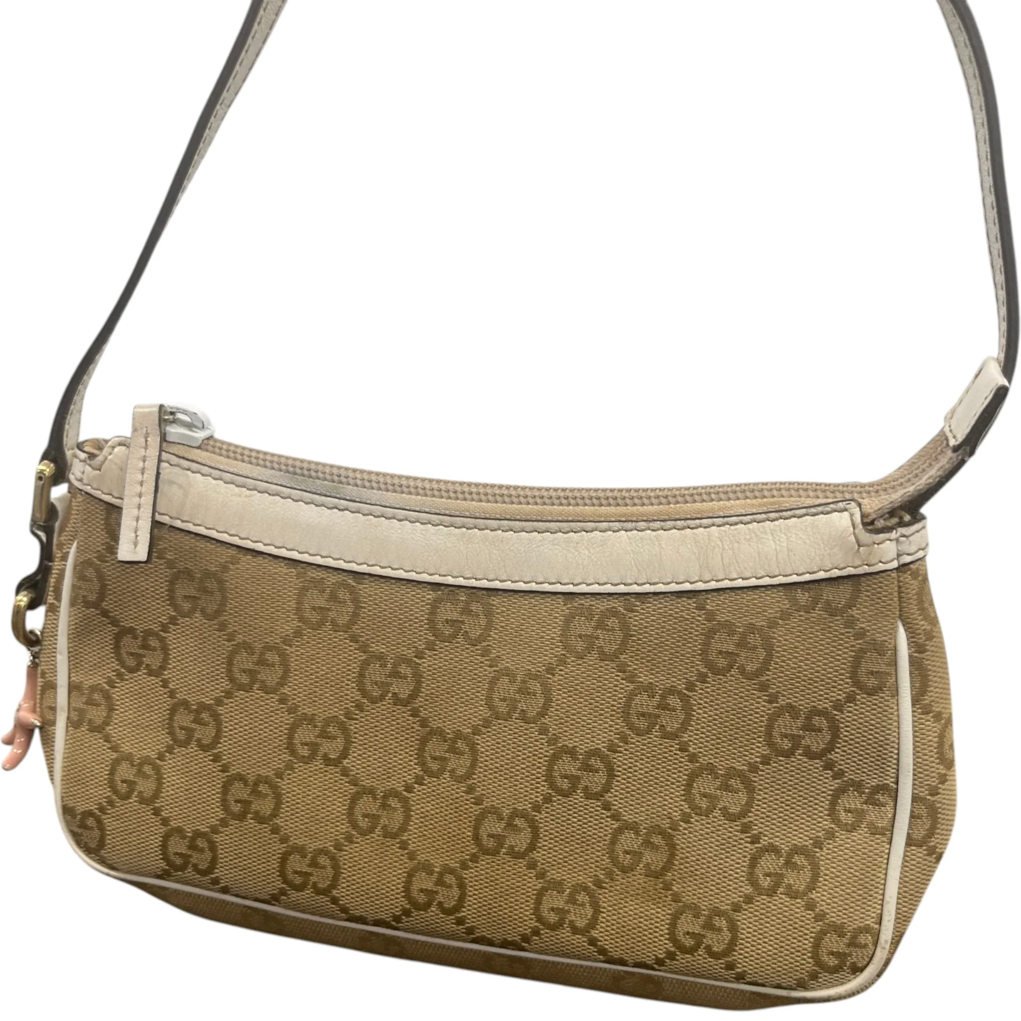 Women's Gg Supreme Shoulder Bag Beige - Image 8