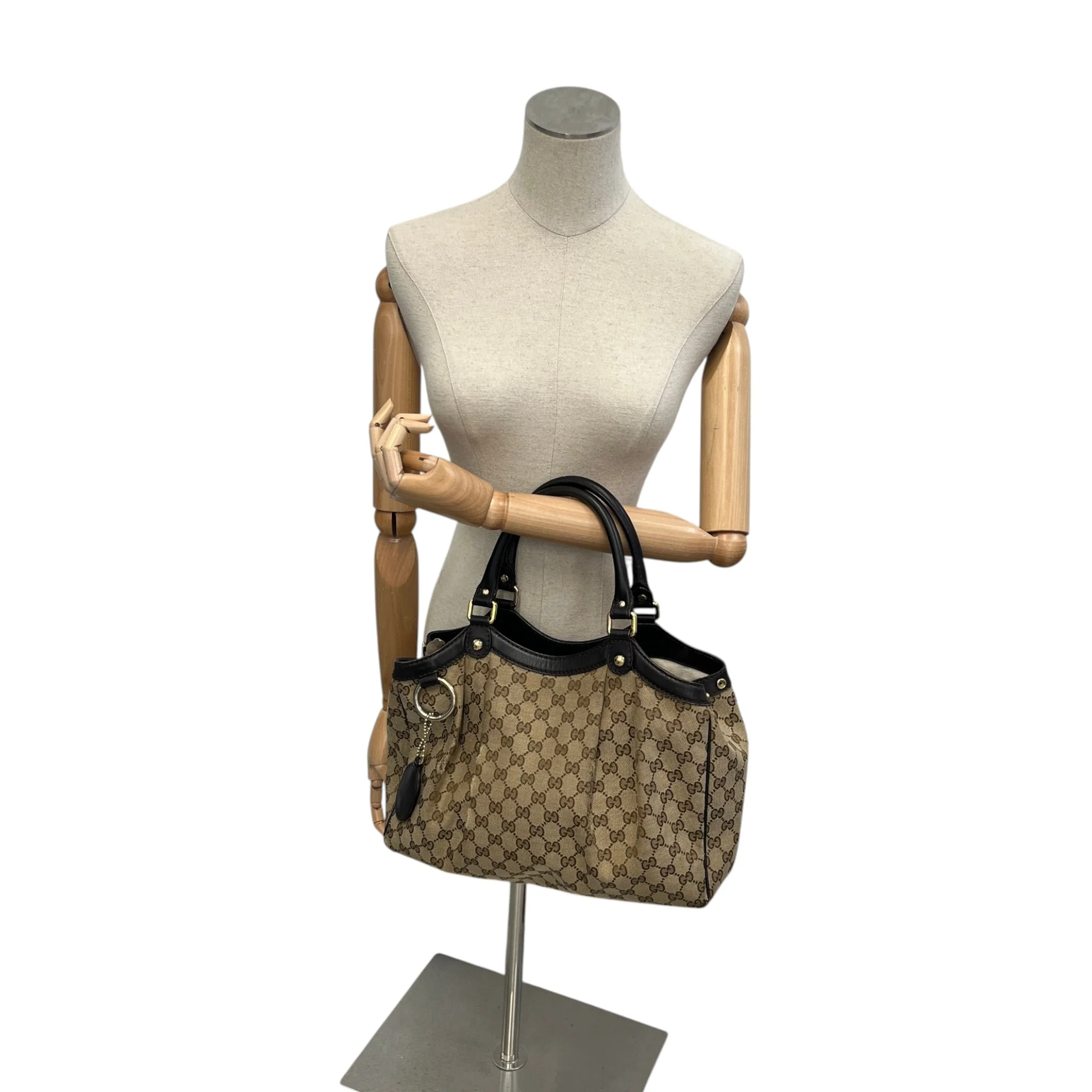 Women's Gg Supreme Sukey Bag Brown - Image 11