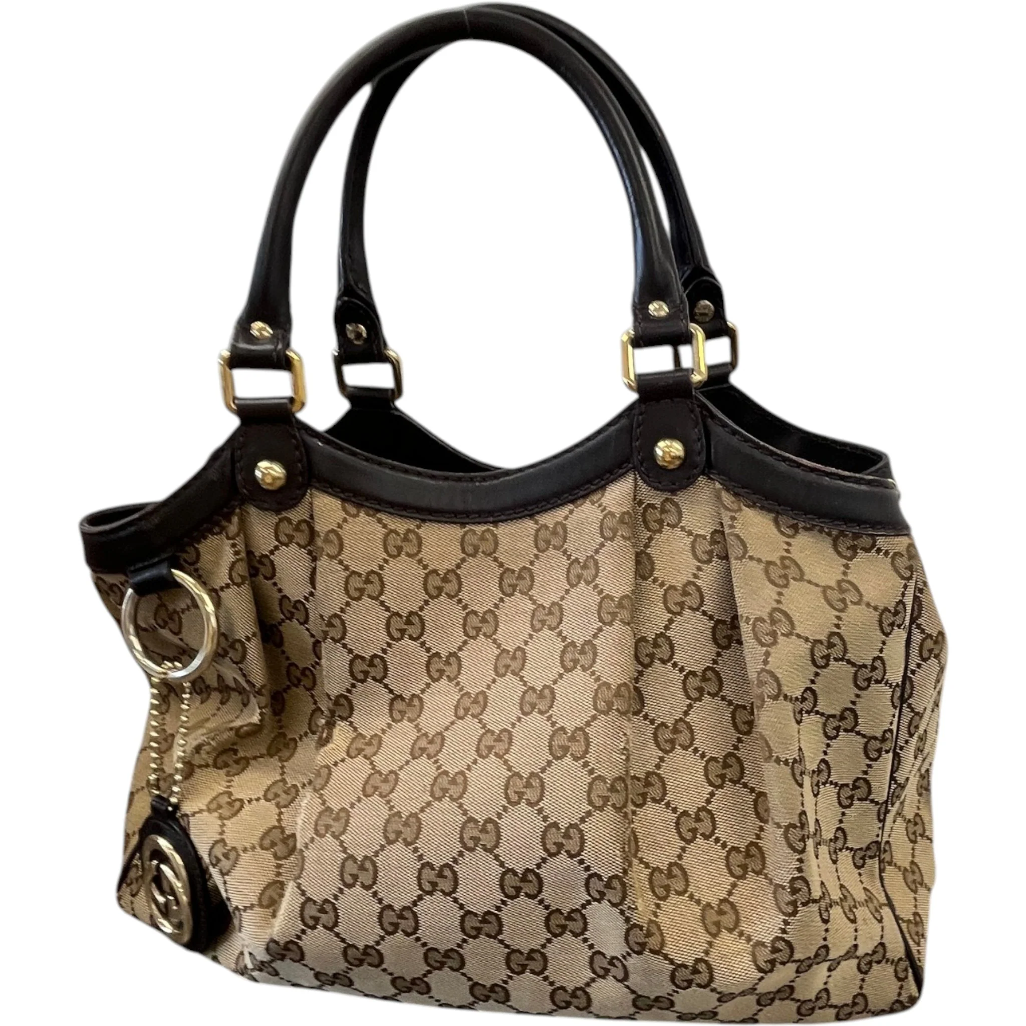 Women's Gg Supreme Sukey Bag Brown - Image 3