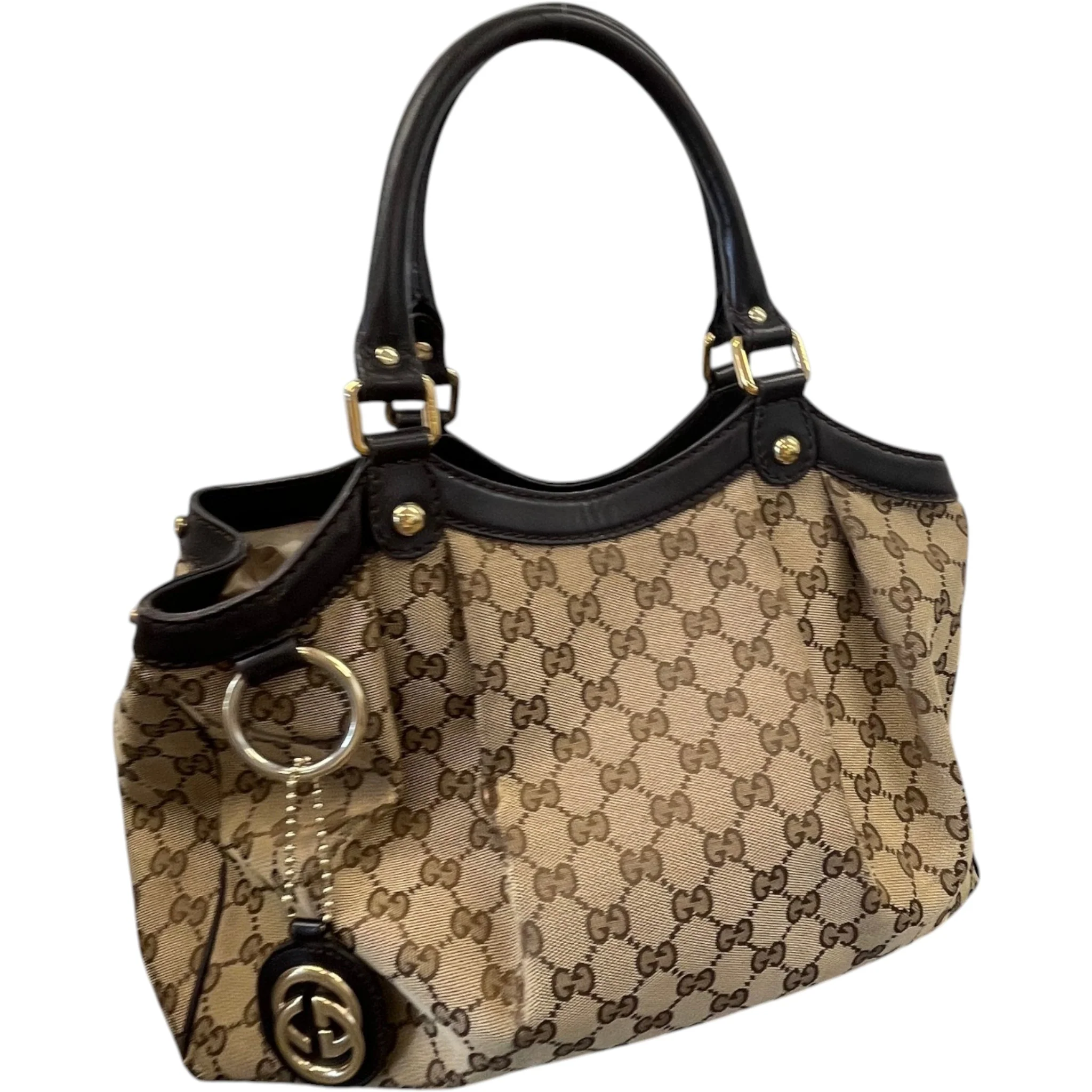 Women's Gg Supreme Sukey Bag Brown - Image 4