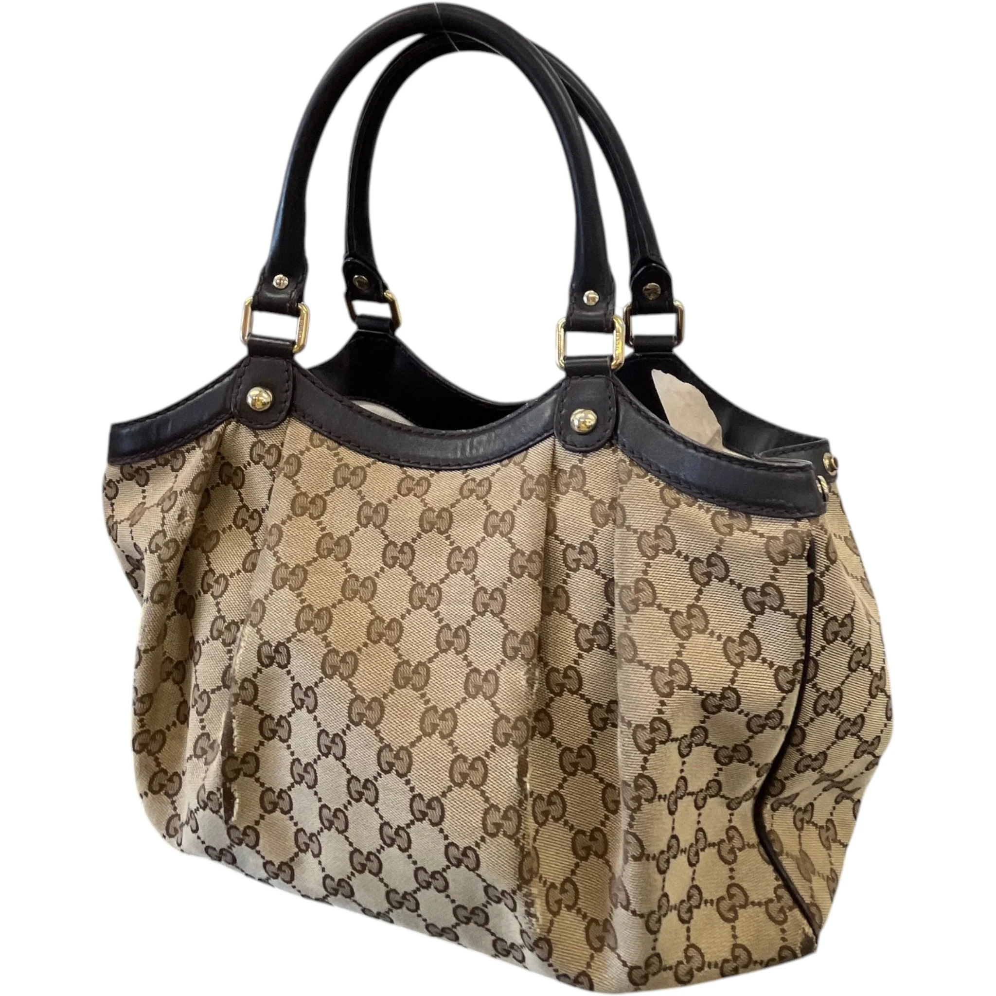 Women's Gg Supreme Sukey Bag Brown - Image 7