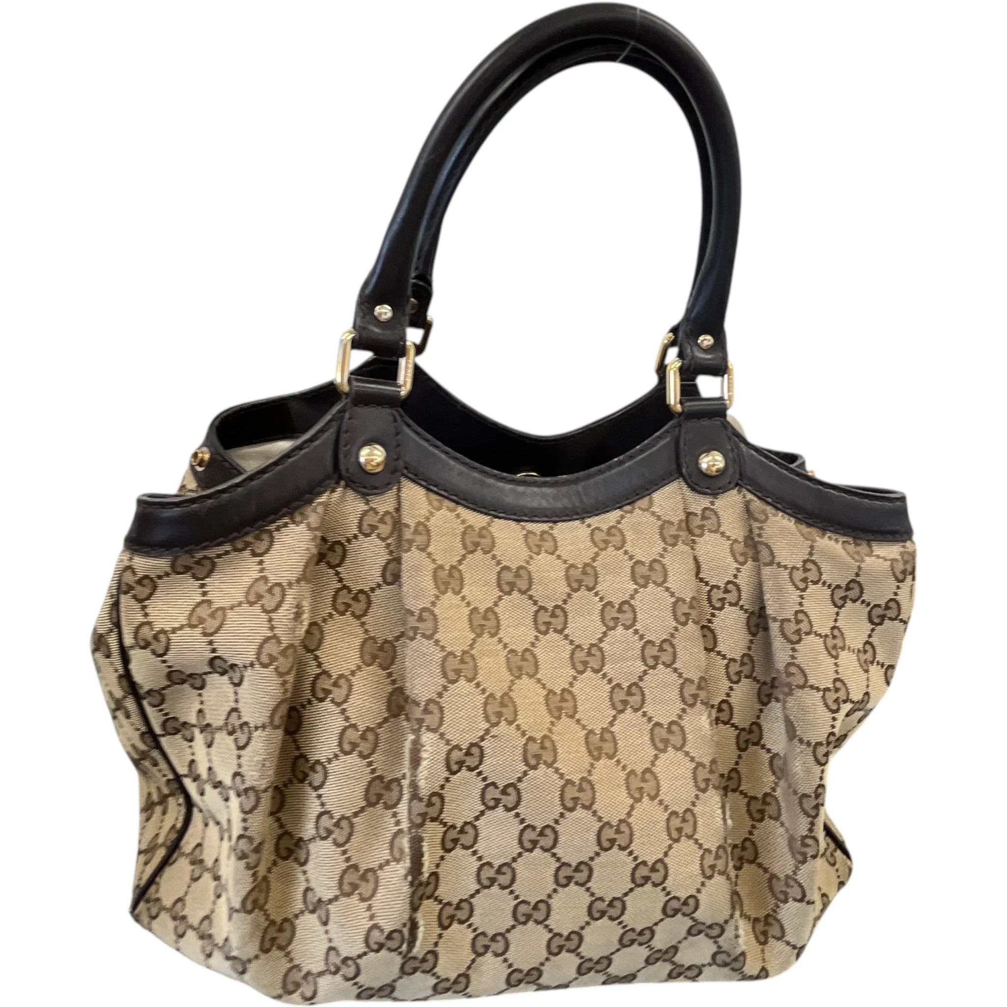 Women's Gg Supreme Sukey Bag Brown - Image 8