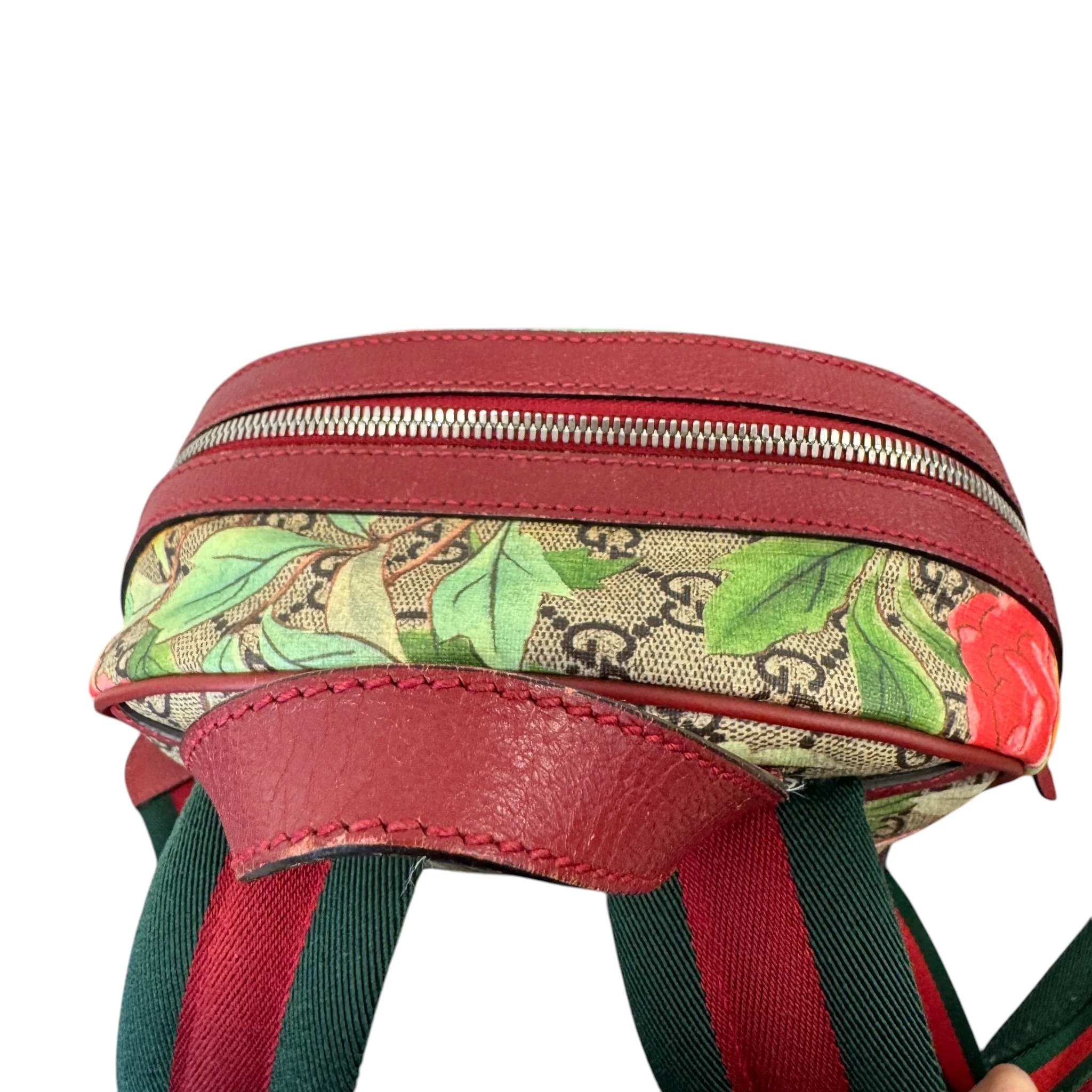 Women's Gg Supreme Tian Backpack Beige - Image 10