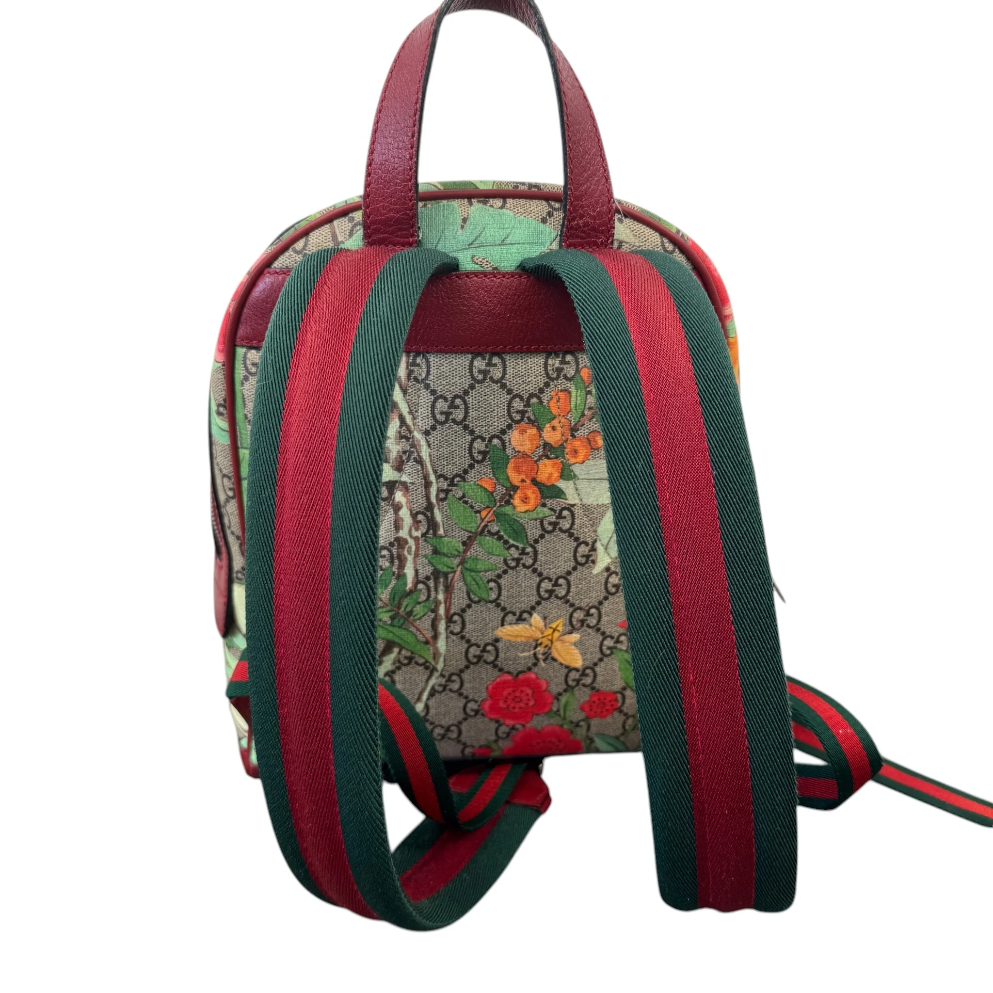 Women's Gg Supreme Tian Backpack Beige - Image 3