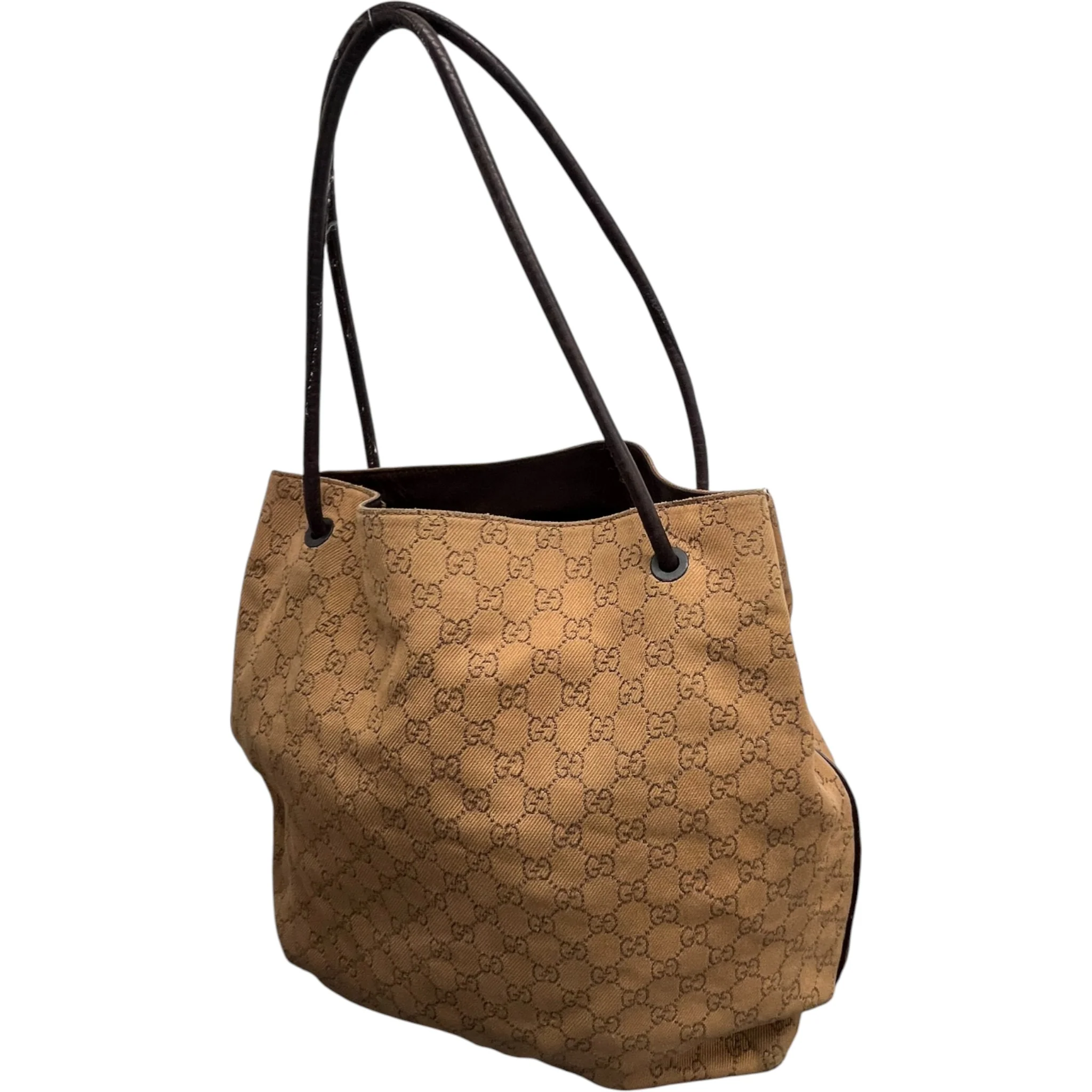 Women's Gg Supreme Tote Bag Beige - Image 4