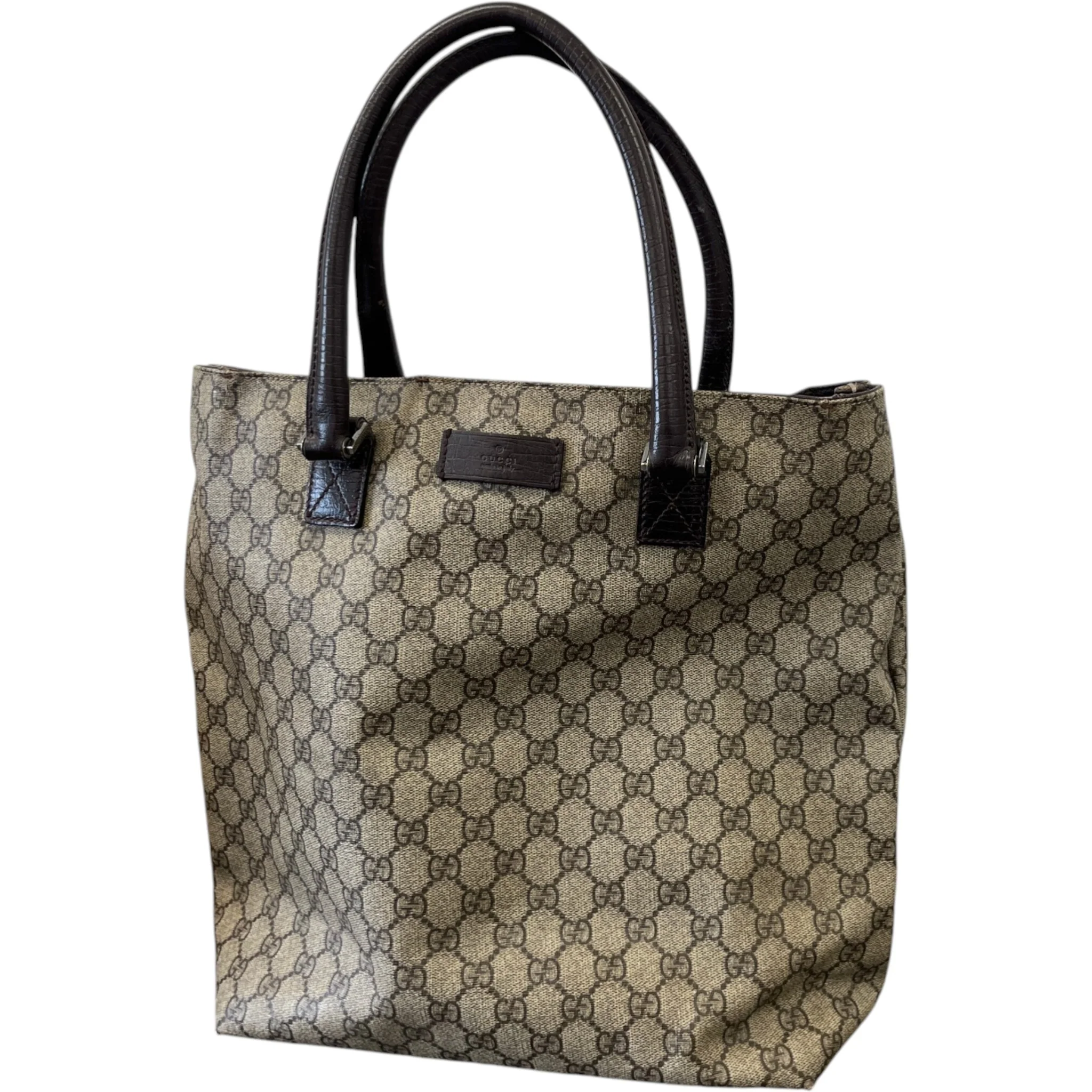 Women's Gg Supreme Tote Bag Beige - Image 5