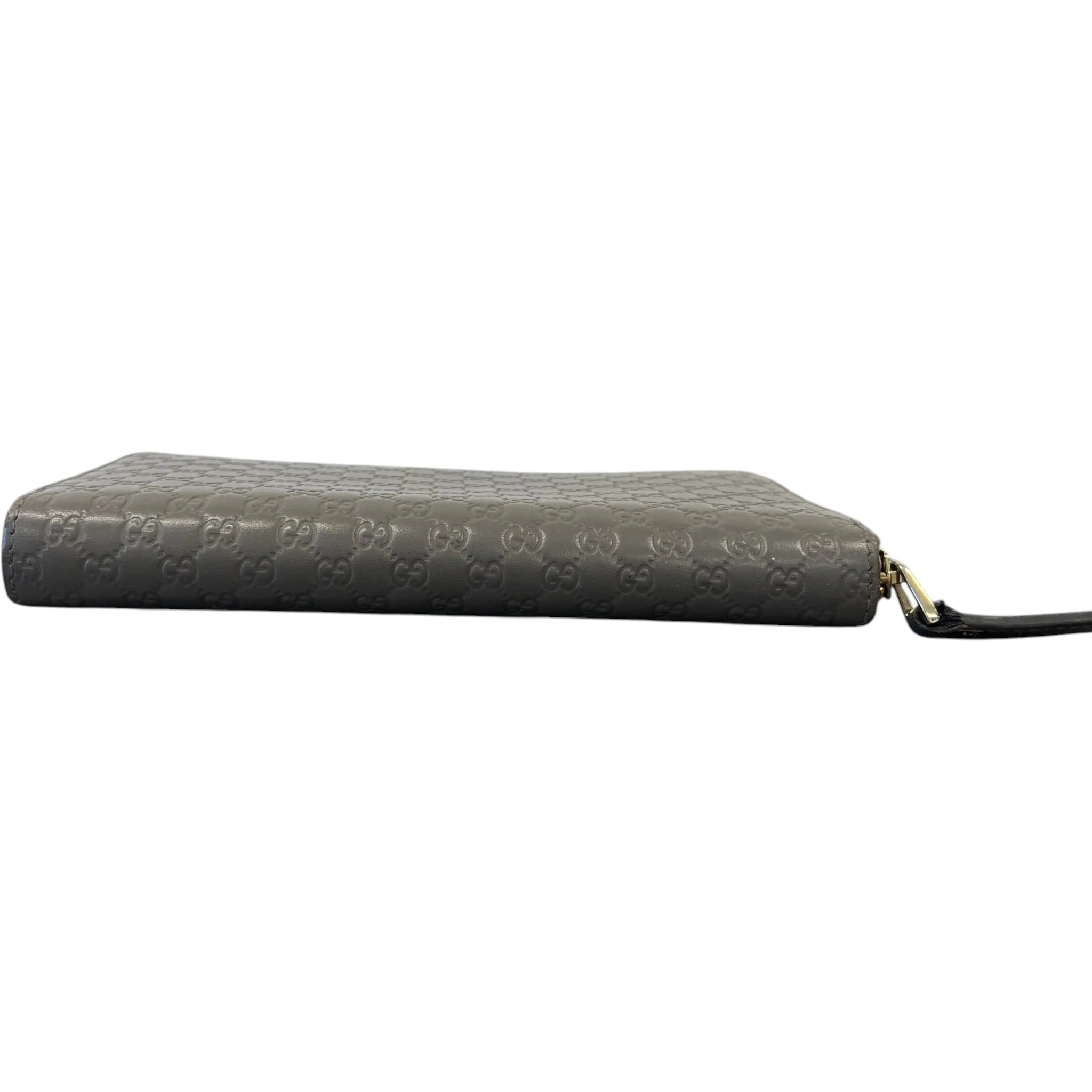 Women's Gg Supreme Zip Around Wallet Grey - Image 7