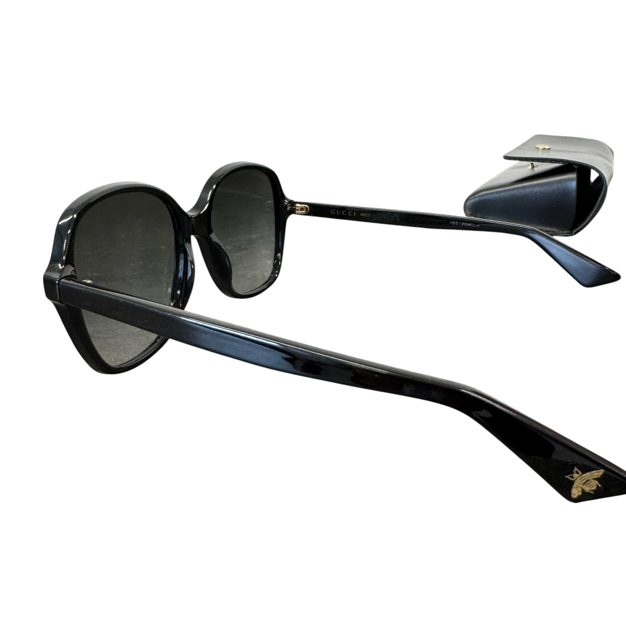 Women's Gg0092S Sunglasses Black - Image 6