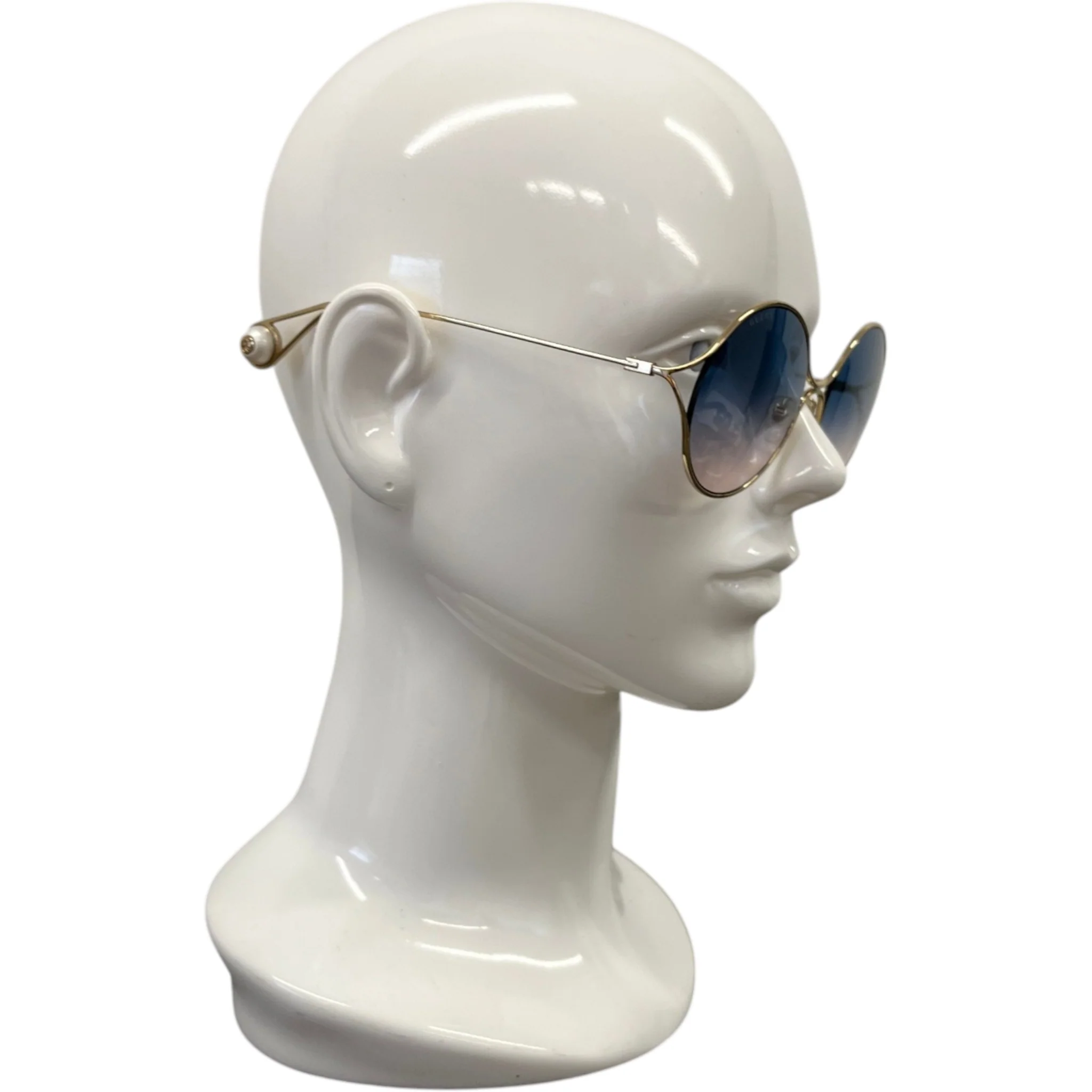 Women's Gg0253S Sunglasses Gold - Image 3