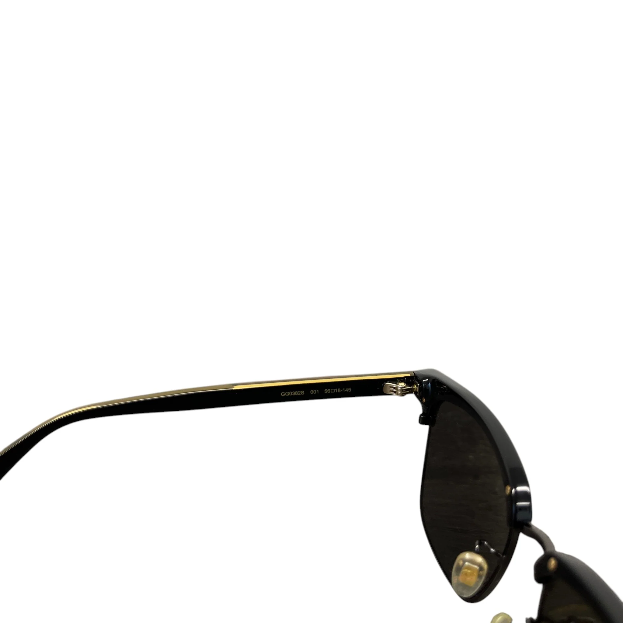 Women's Gg0382S Sunglasses Black - Image 7