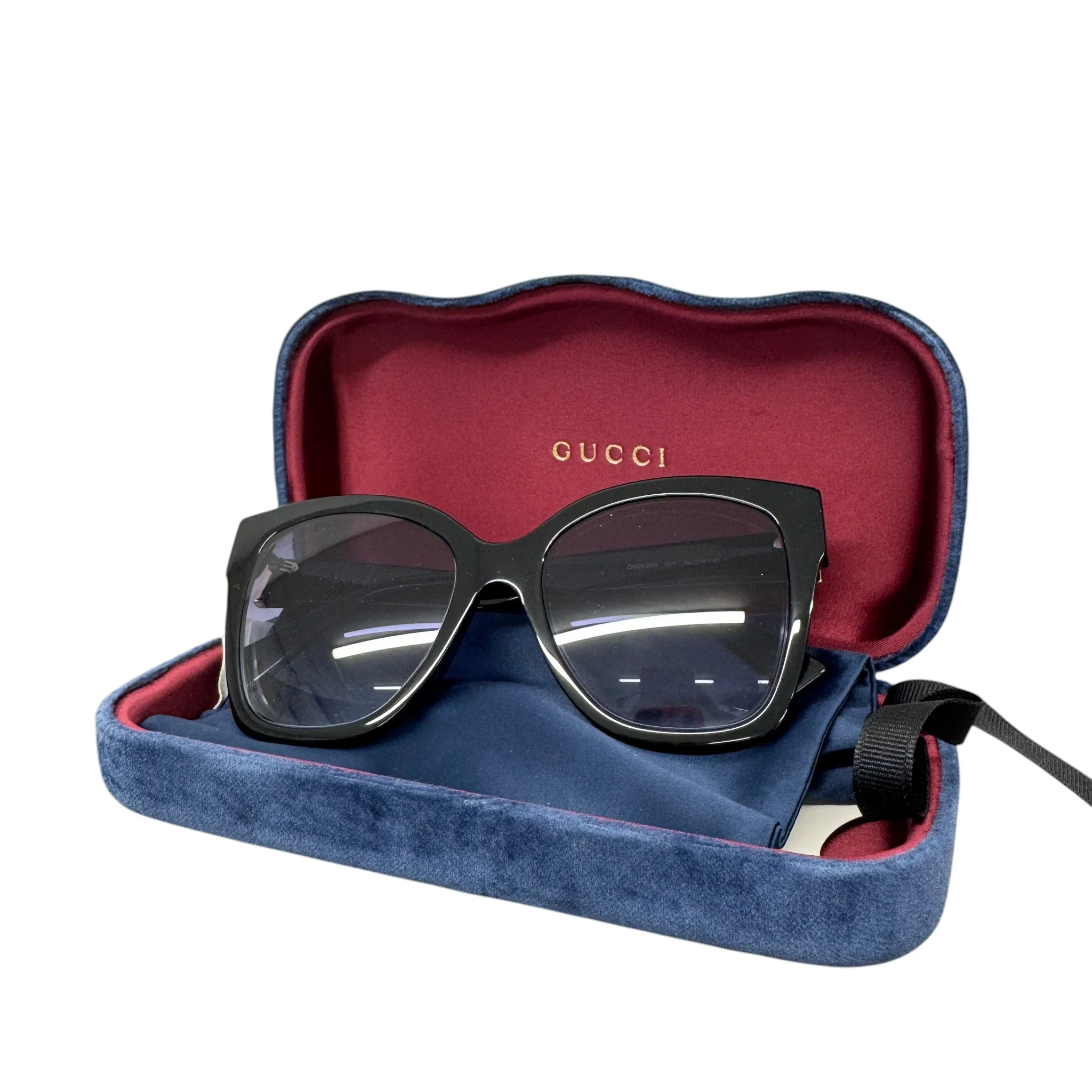 Women's Gg0459S Sunglasses Black - Image 9