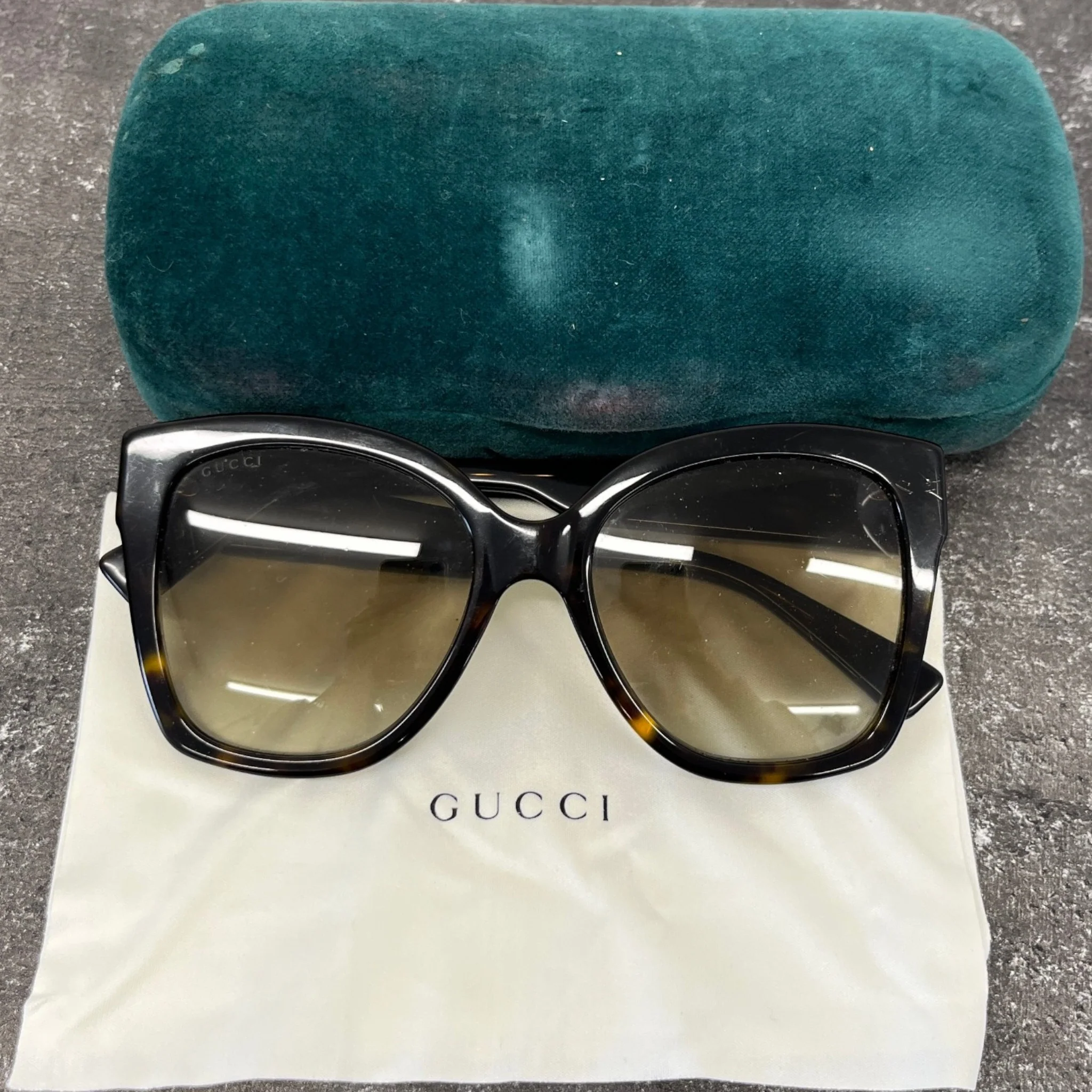 Women's Gg0459S Sunglasses Brown - Image 7