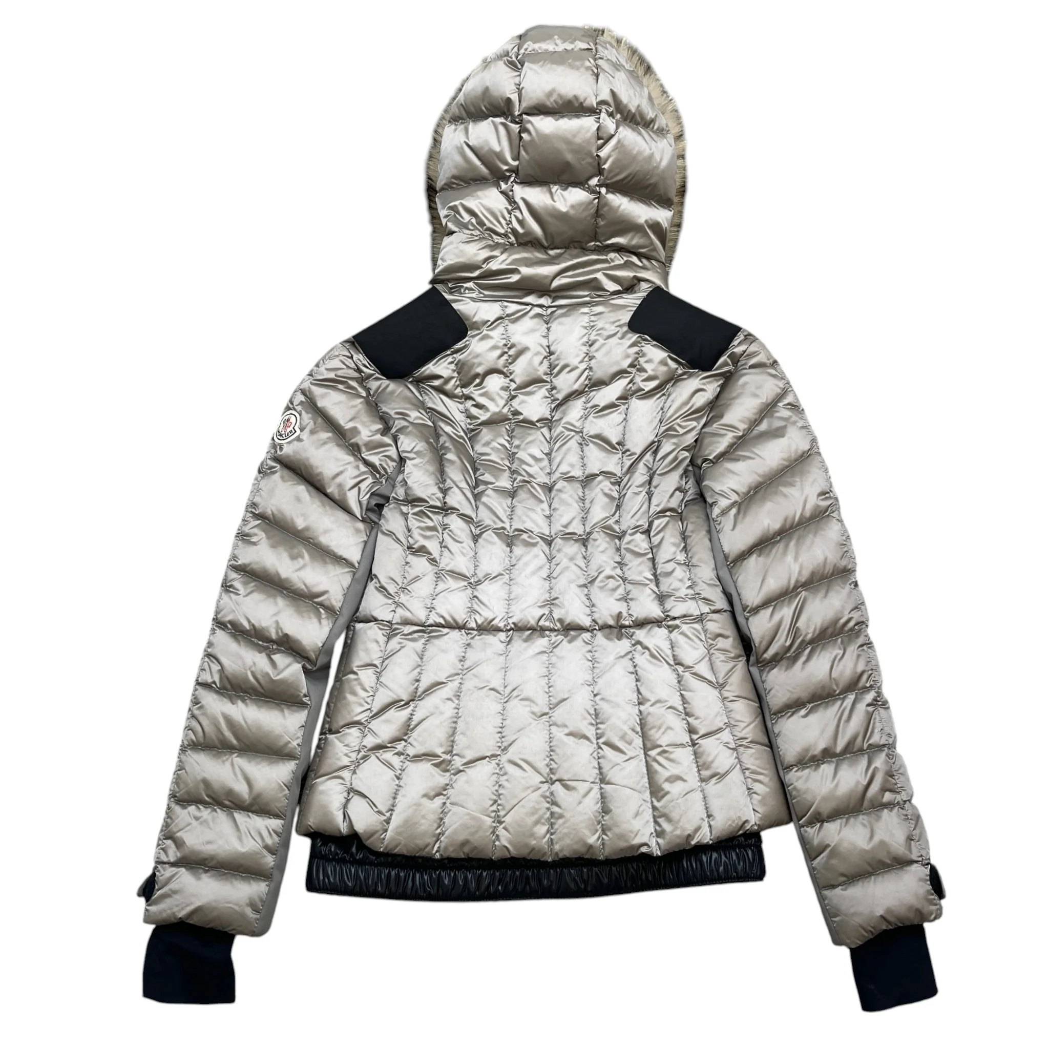 Women's Girls Age 10 Violaine Down Jacket Grey Size XXS - Image 2
