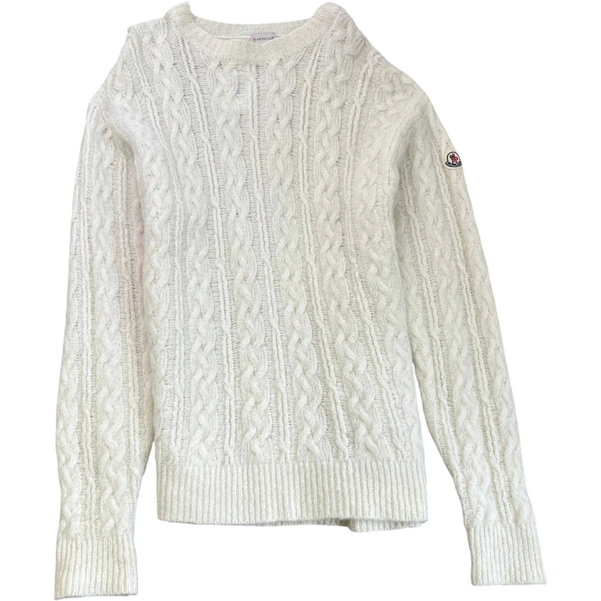 Women's Girocollo Jumper Cream Size XL