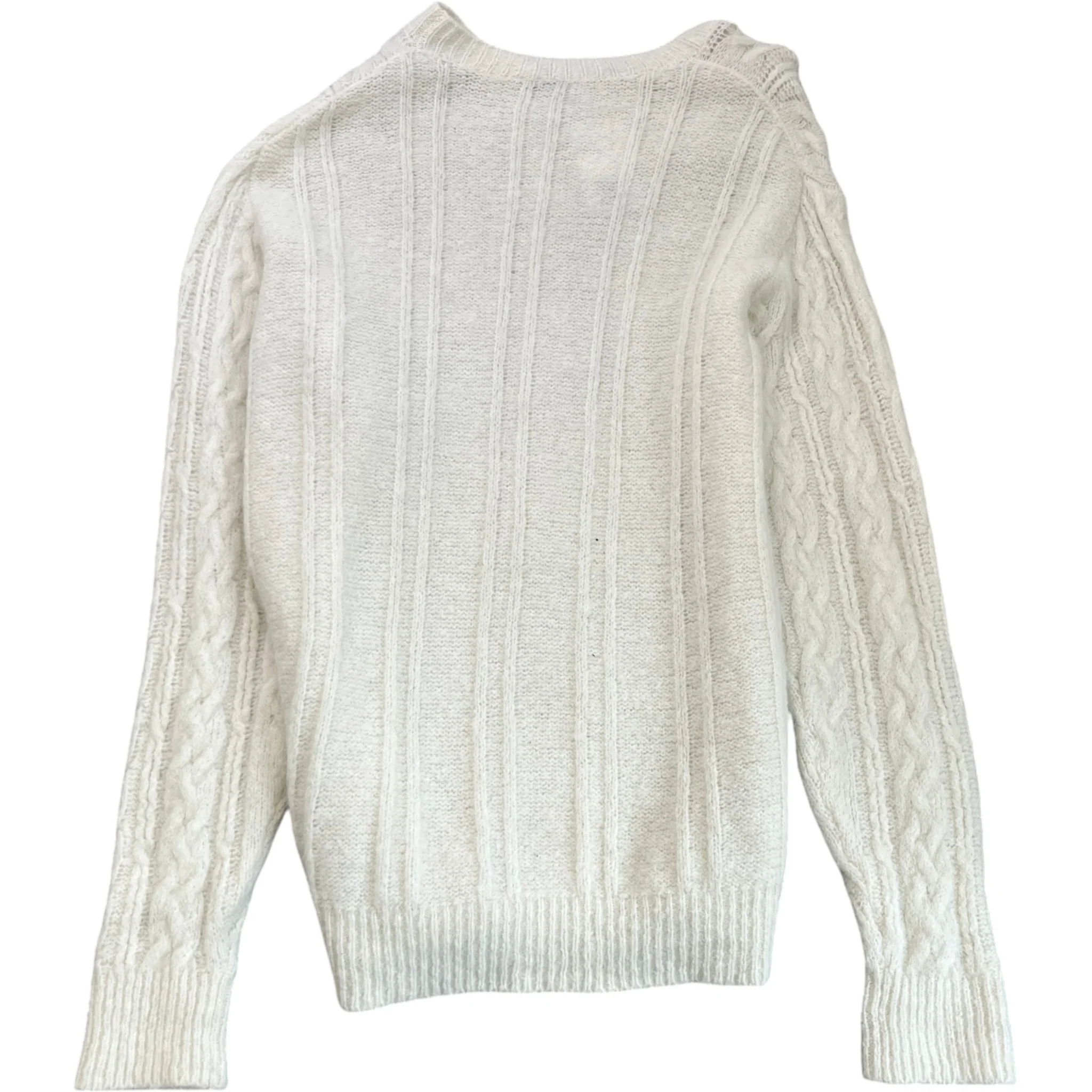 Women's Girocollo Jumper Cream Size XL - Image 2
