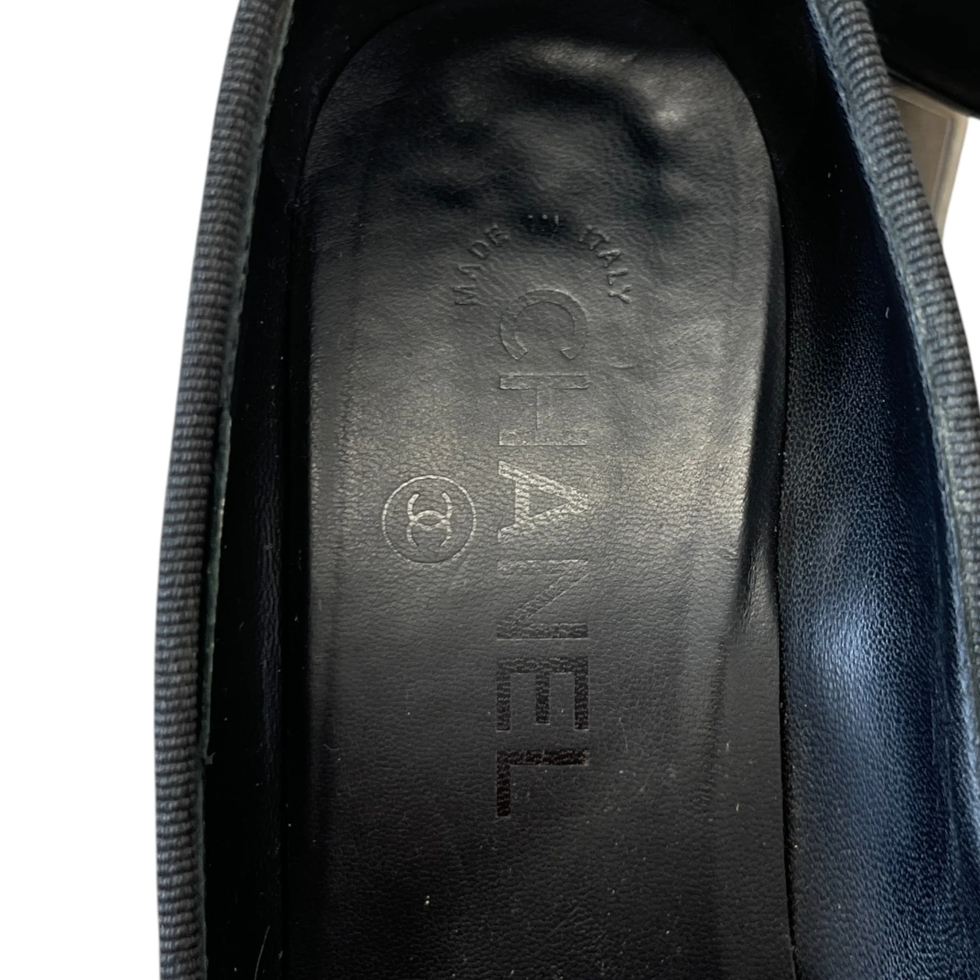 Women's Grosgrain Cap Toe Logo Mules Black Size EU 36.5 / UK 3.5 - Image 11