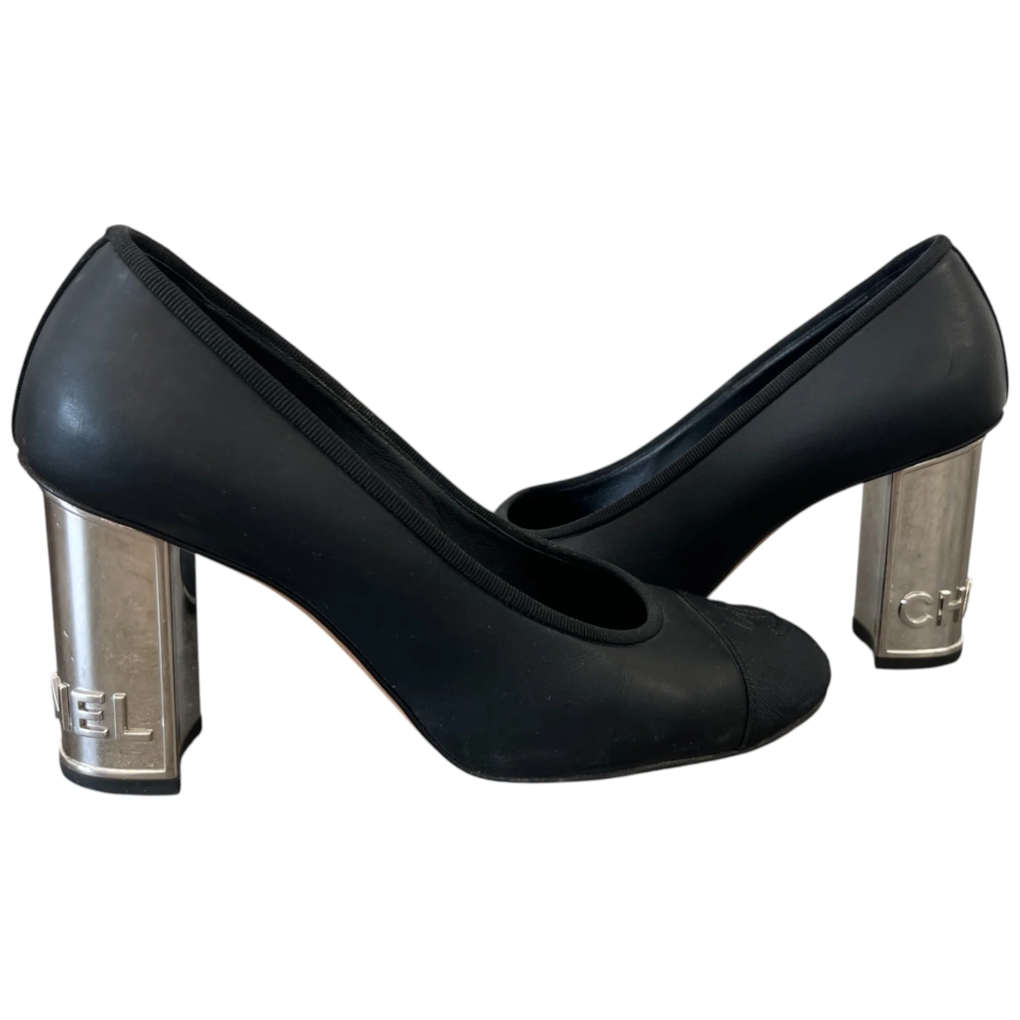 Women's Grosgrain Cap Toe Logo Mules Black Size EU 36.5 / UK 3.5 - Image 3