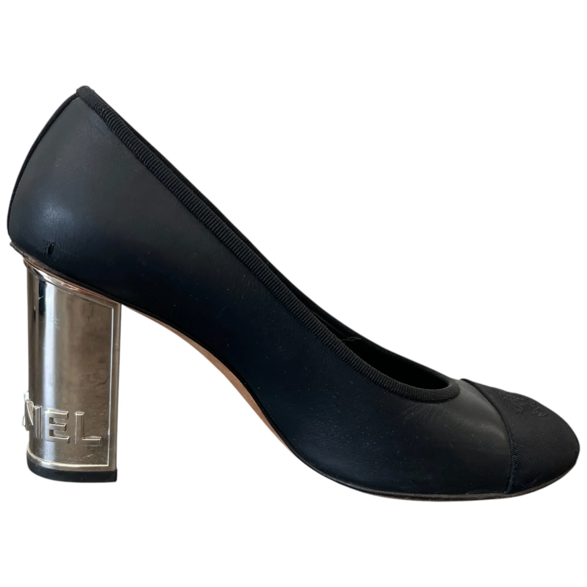 Women's Grosgrain Cap Toe Logo Mules Black Size EU 36.5 / UK 3.5 - Image 4