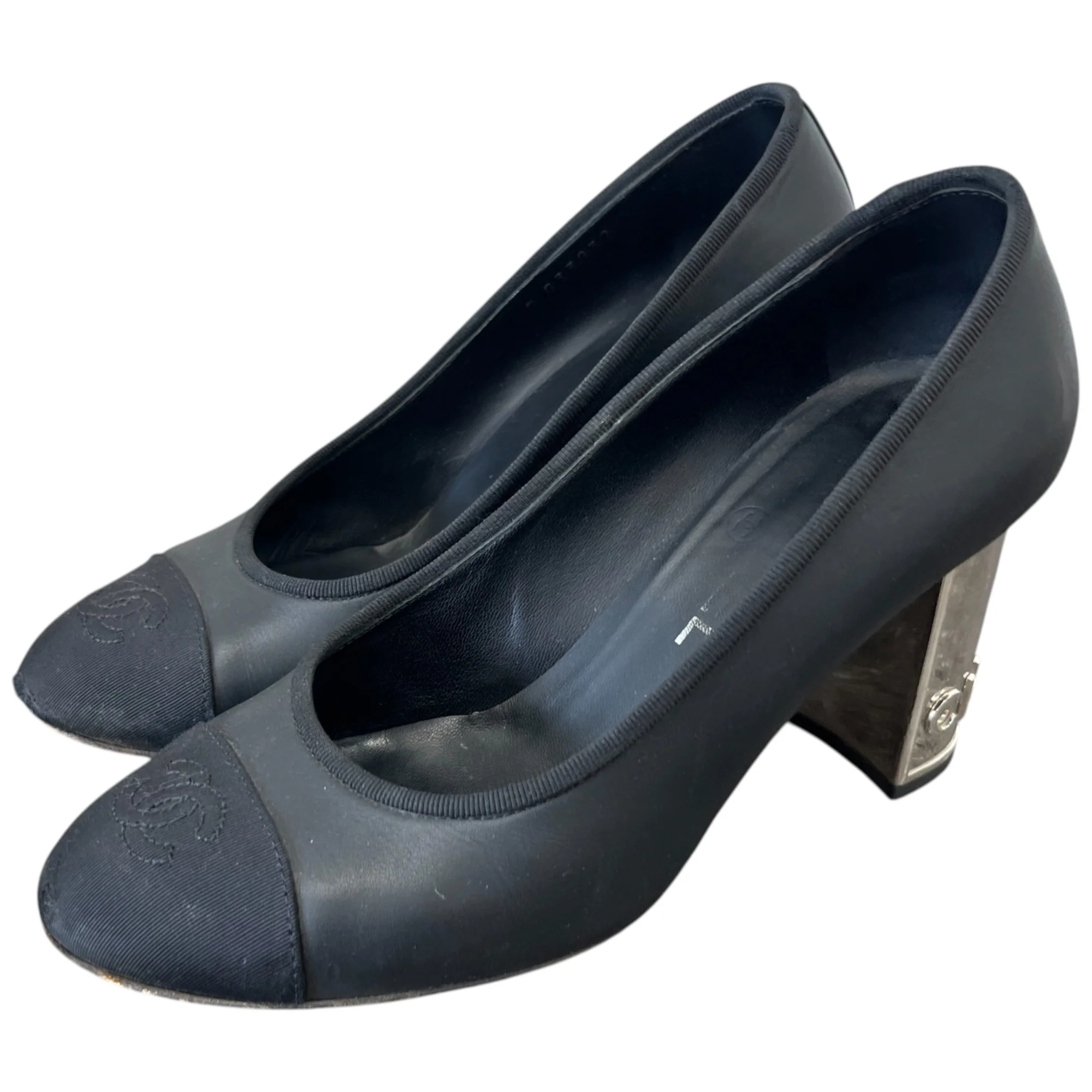 Women's Grosgrain Cap Toe Logo Mules Black Size EU 36.5 / UK 3.5 - Image 9