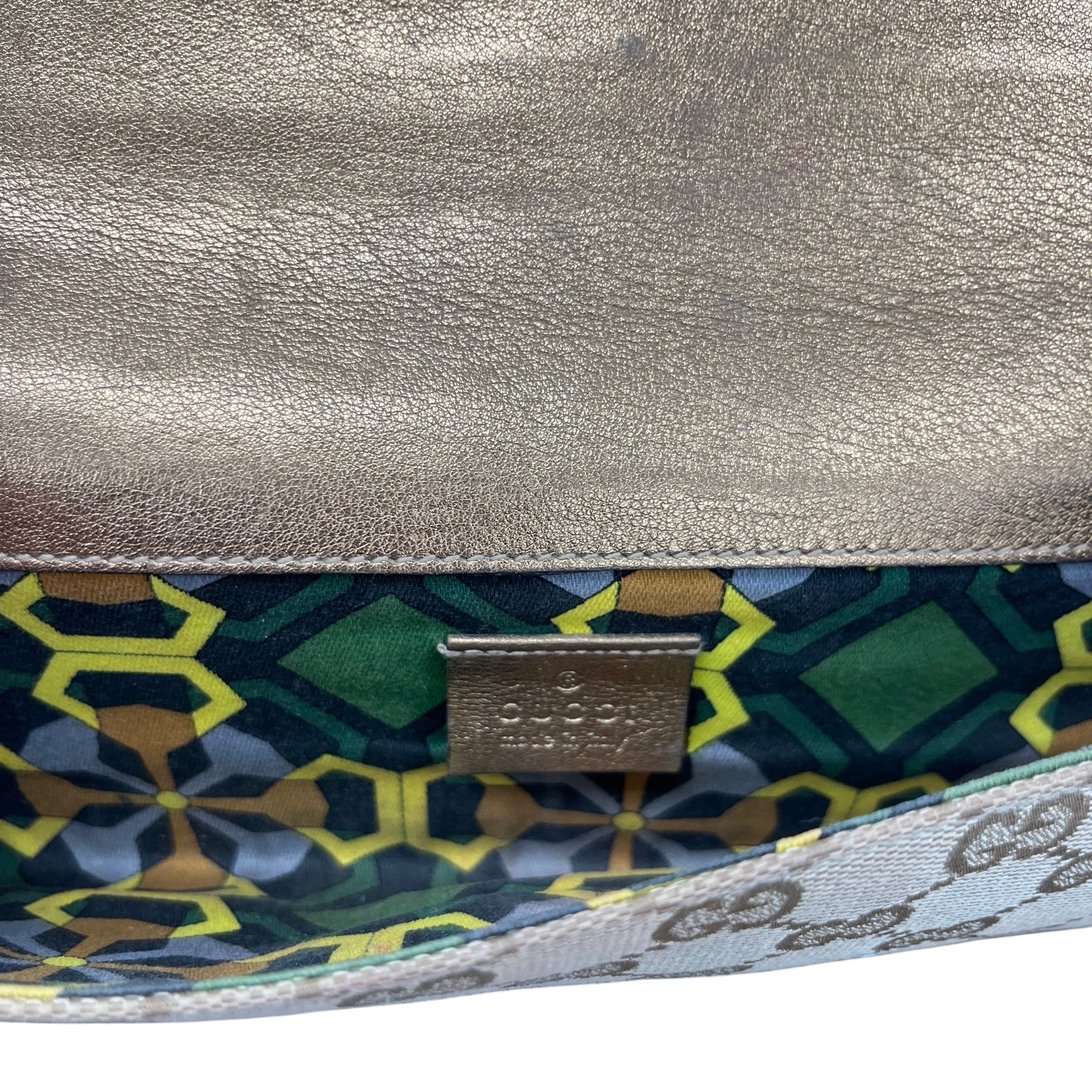 Women's Guccissima Buckle Purse Beige - Image 11