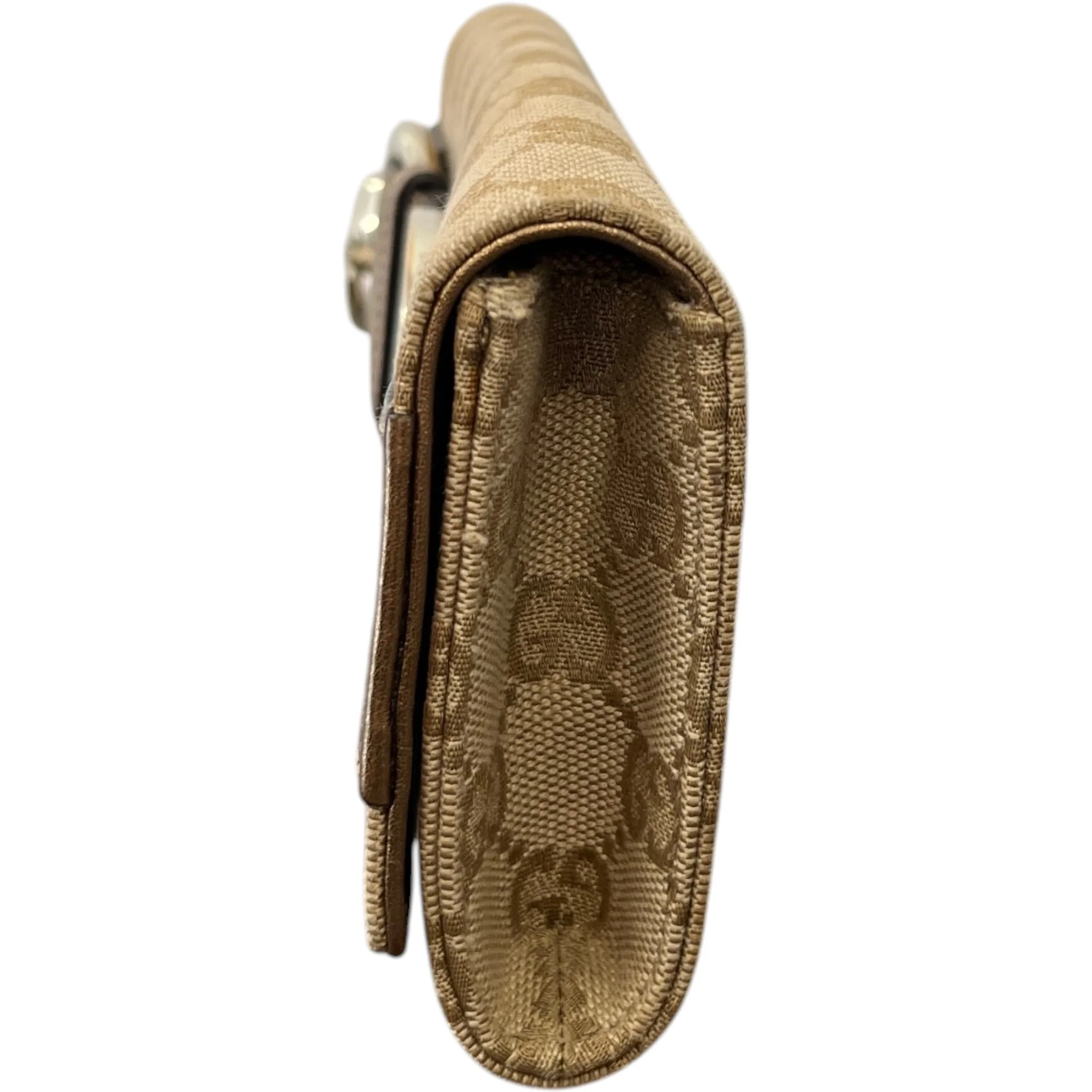Women's Guccissima Buckle Purse Beige - Image 6