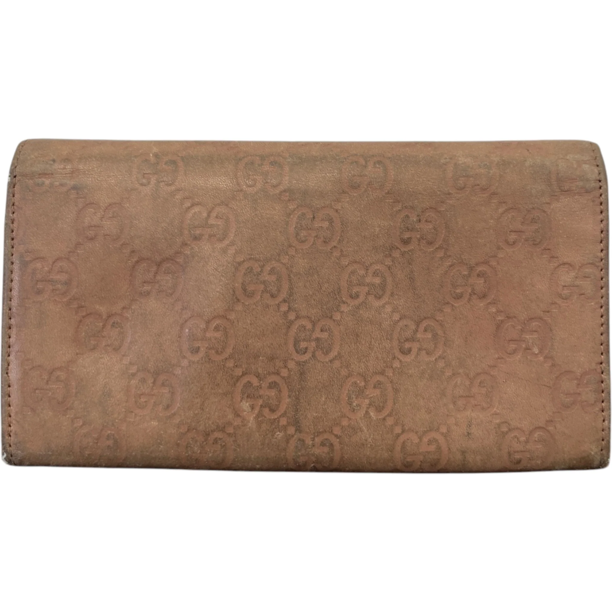 Women's Guccissima Continental Wallet Beige - Image 2