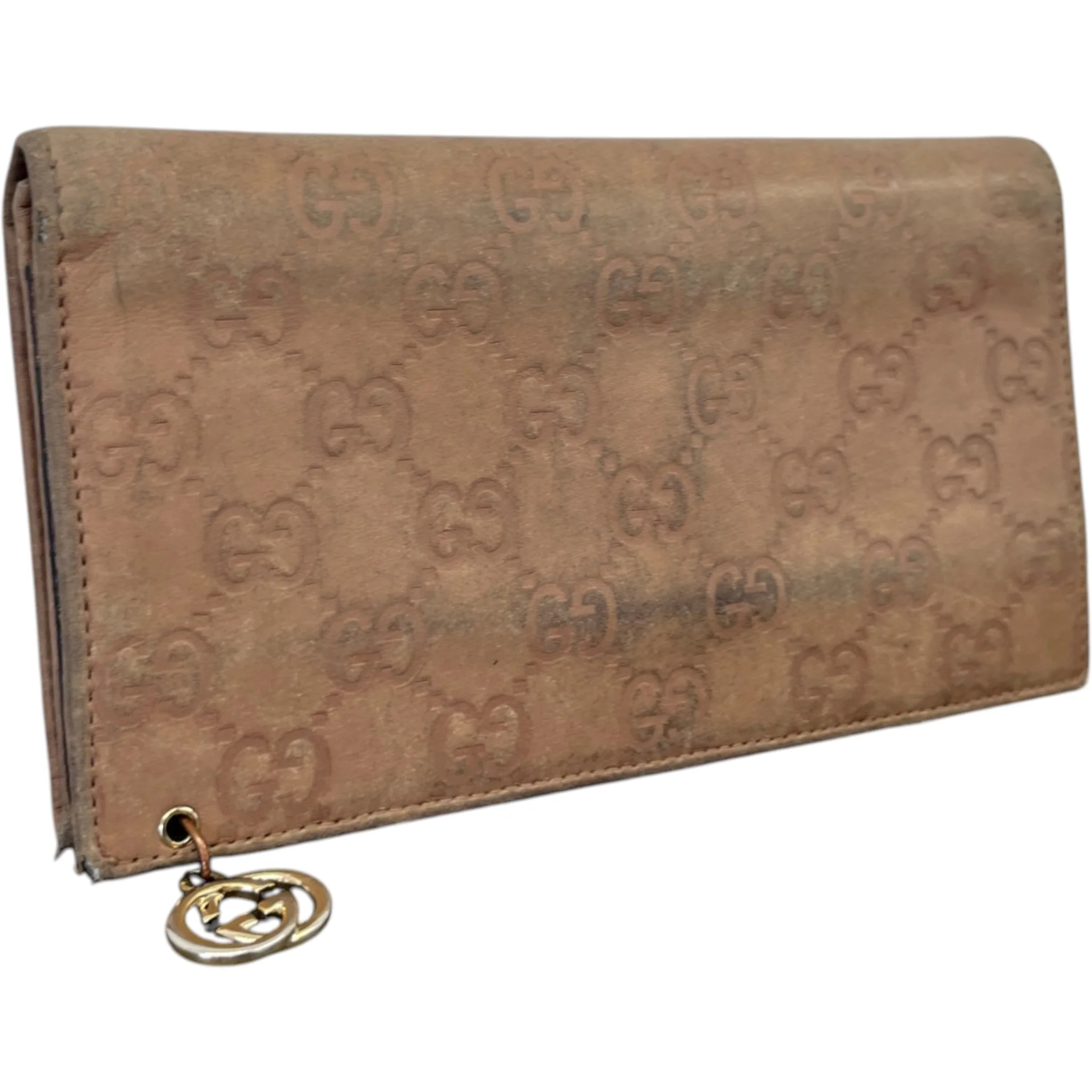 Women's Guccissima Continental Wallet Beige - Image 3