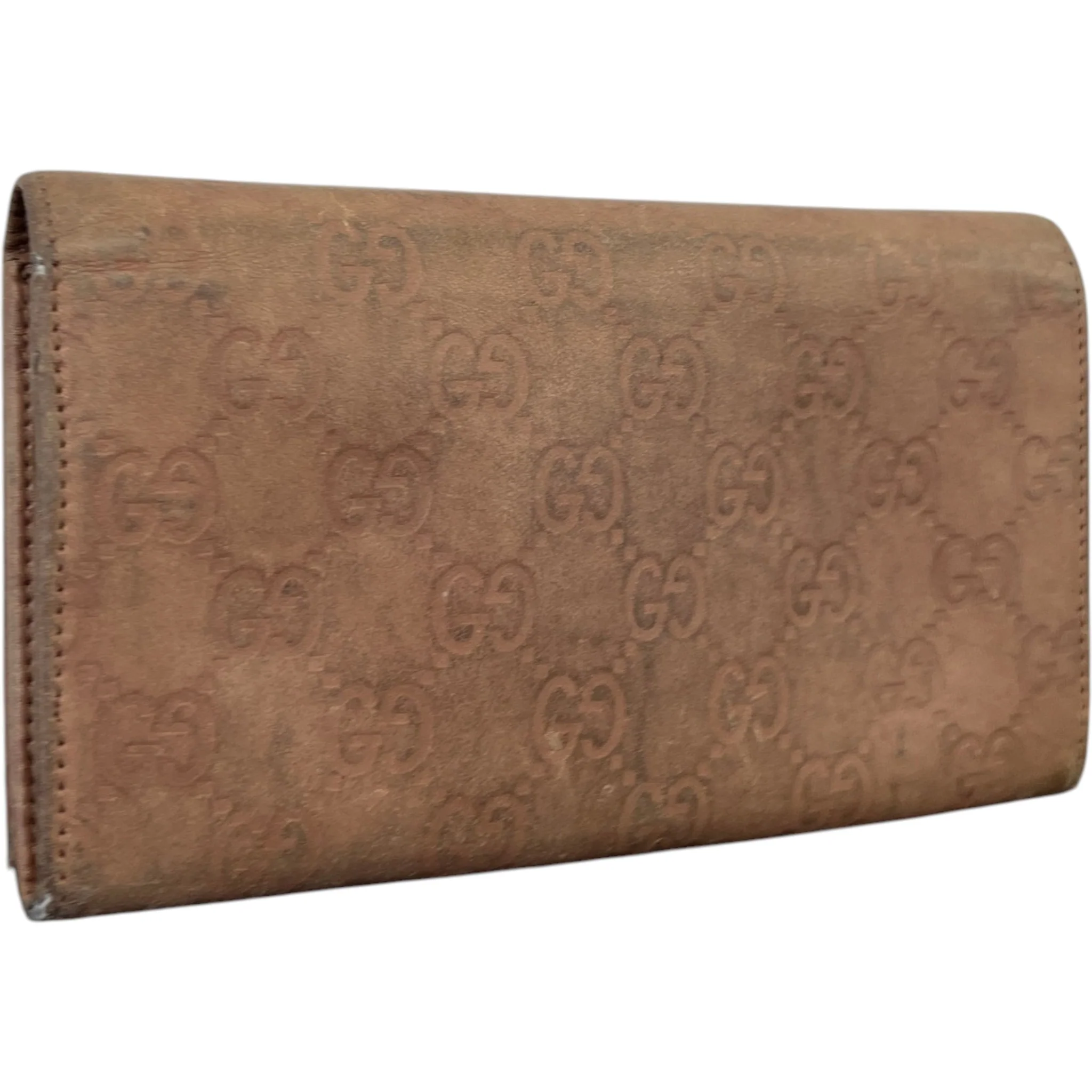 Women's Guccissima Continental Wallet Beige - Image 7