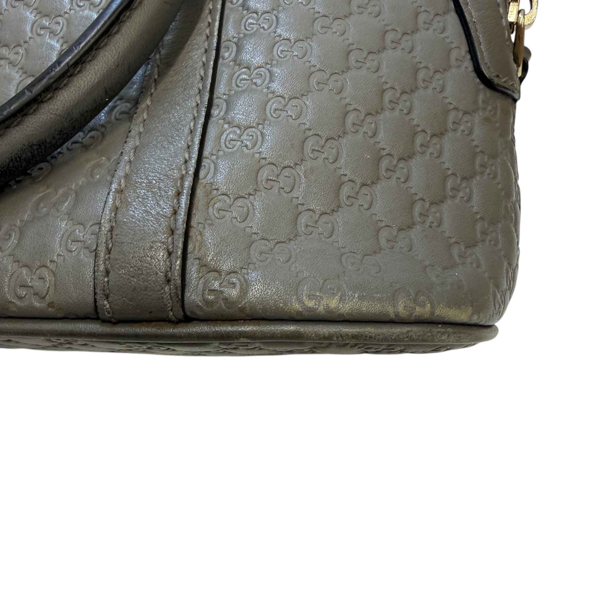Women's Guccissima Dome Small Bag Grey - Image 13